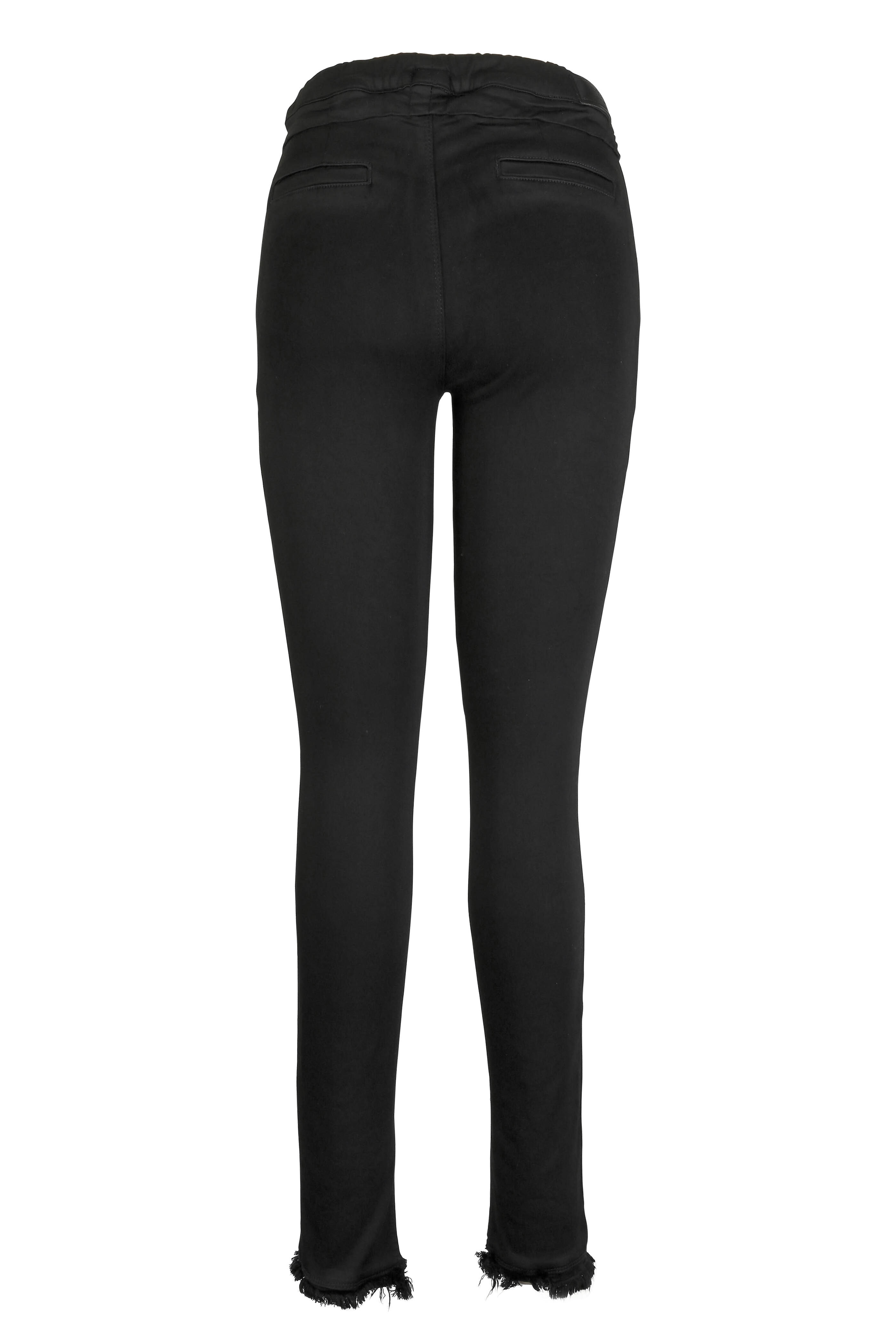 RtA - Sonia Black Pull-On Denim Legging