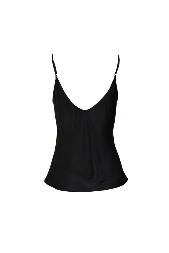 L'Agence Lexi Black Silk Cami  - view 2