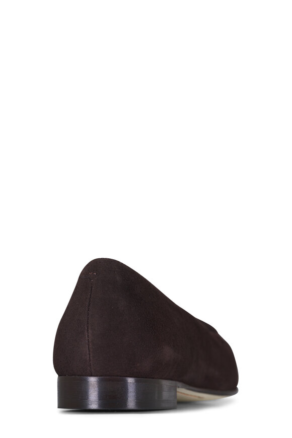 Ron White Yuna Chocolate Suede Pointed Toe Flat - view 3