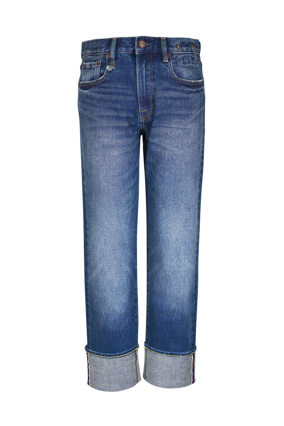 R13 Cuffed Denim Boyfriend Jean - view 1