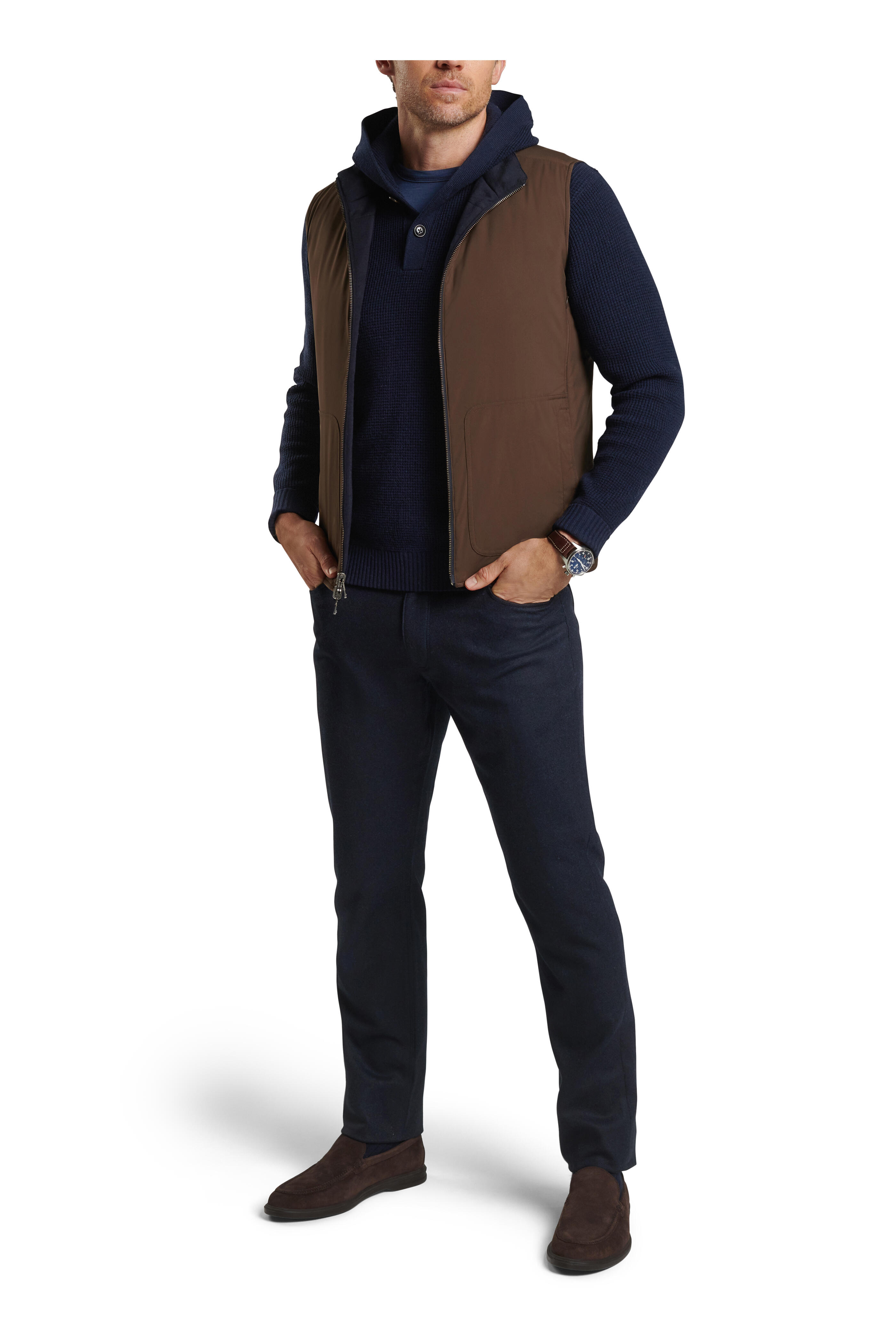 Peter millar deuce 2025 quilted reversible vest