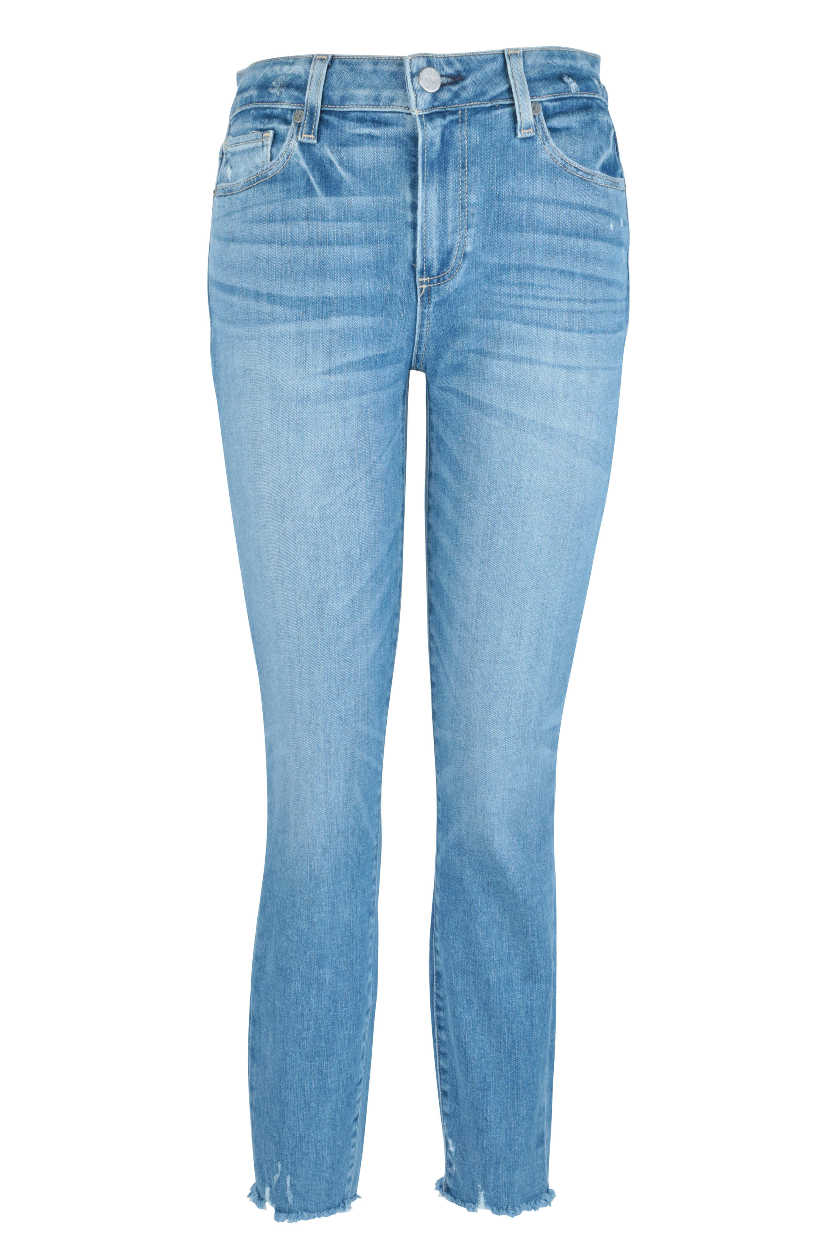 週間売れ筋 Paige - Verdugo Light Blue Mid-Rise Skinny Jean | Mitchell パンツ