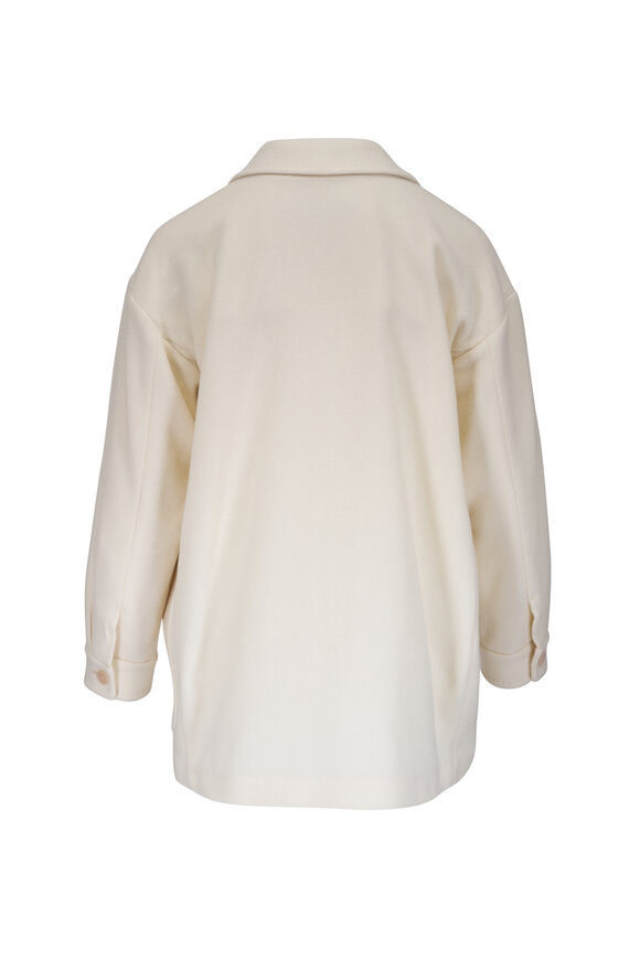 Max Mara - Eligio White Indoor Coat 