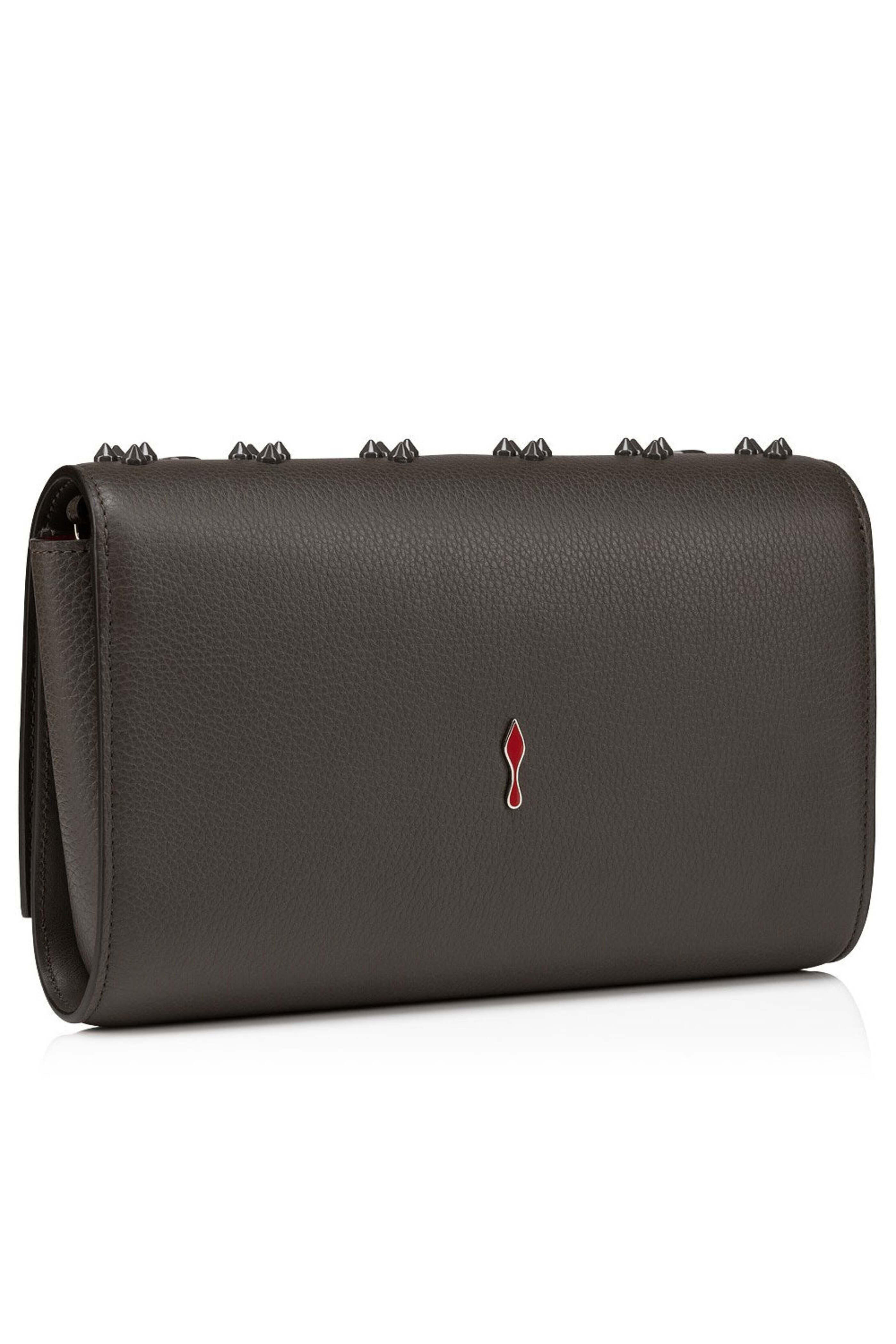 Christian Louboutin - Paloma Clutch in Charcoal