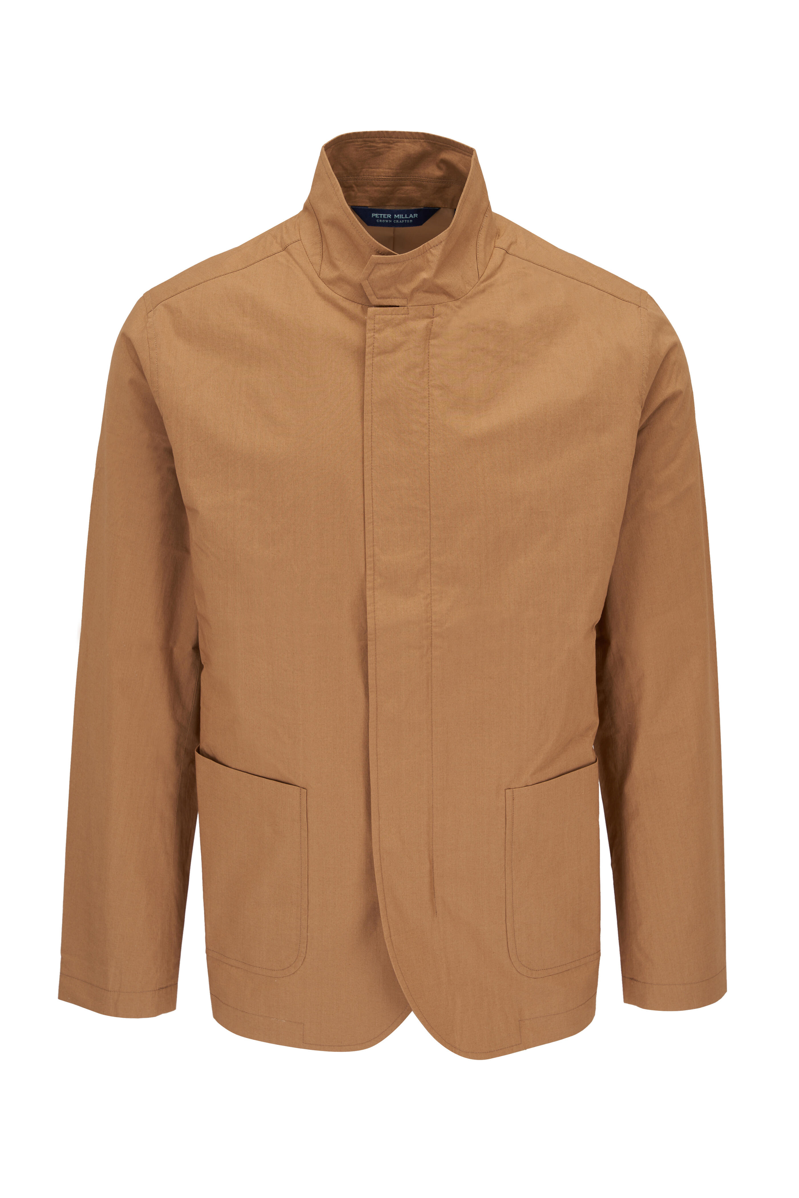Peter Millar - Mayfair Summer Dunes Tan Cotton Full Zip Blazer