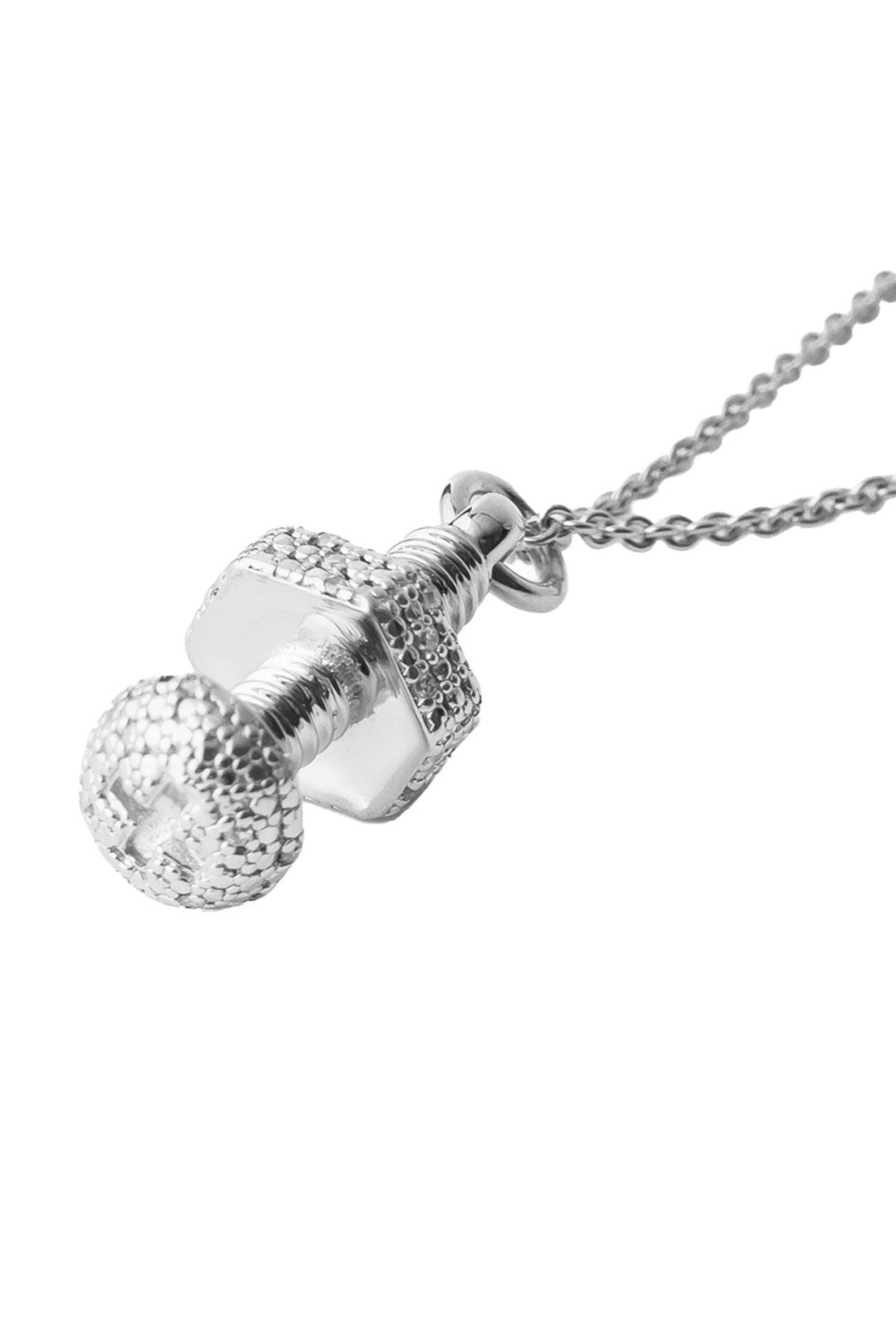 Pavé The Way Jewelry - Nut & Bolt Stronger Together Necklace