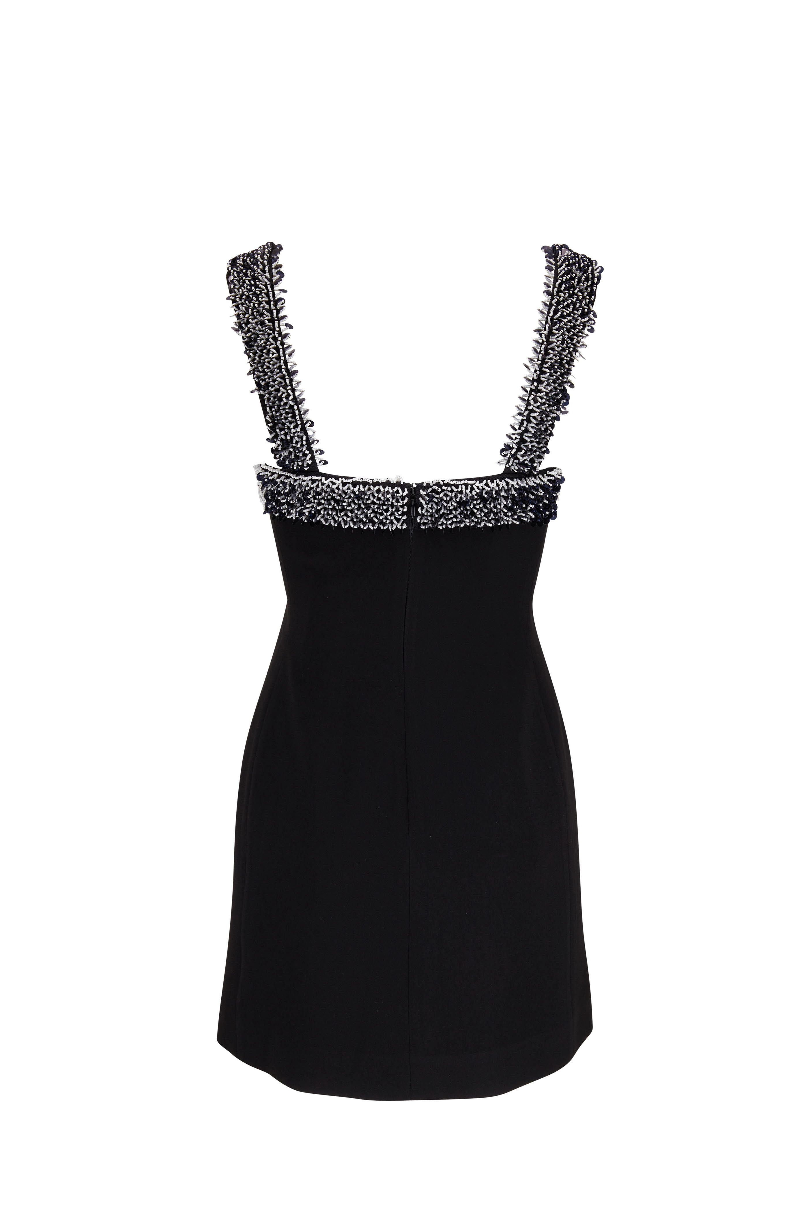 Simkhai - Nada Black Crepe Mini Dress