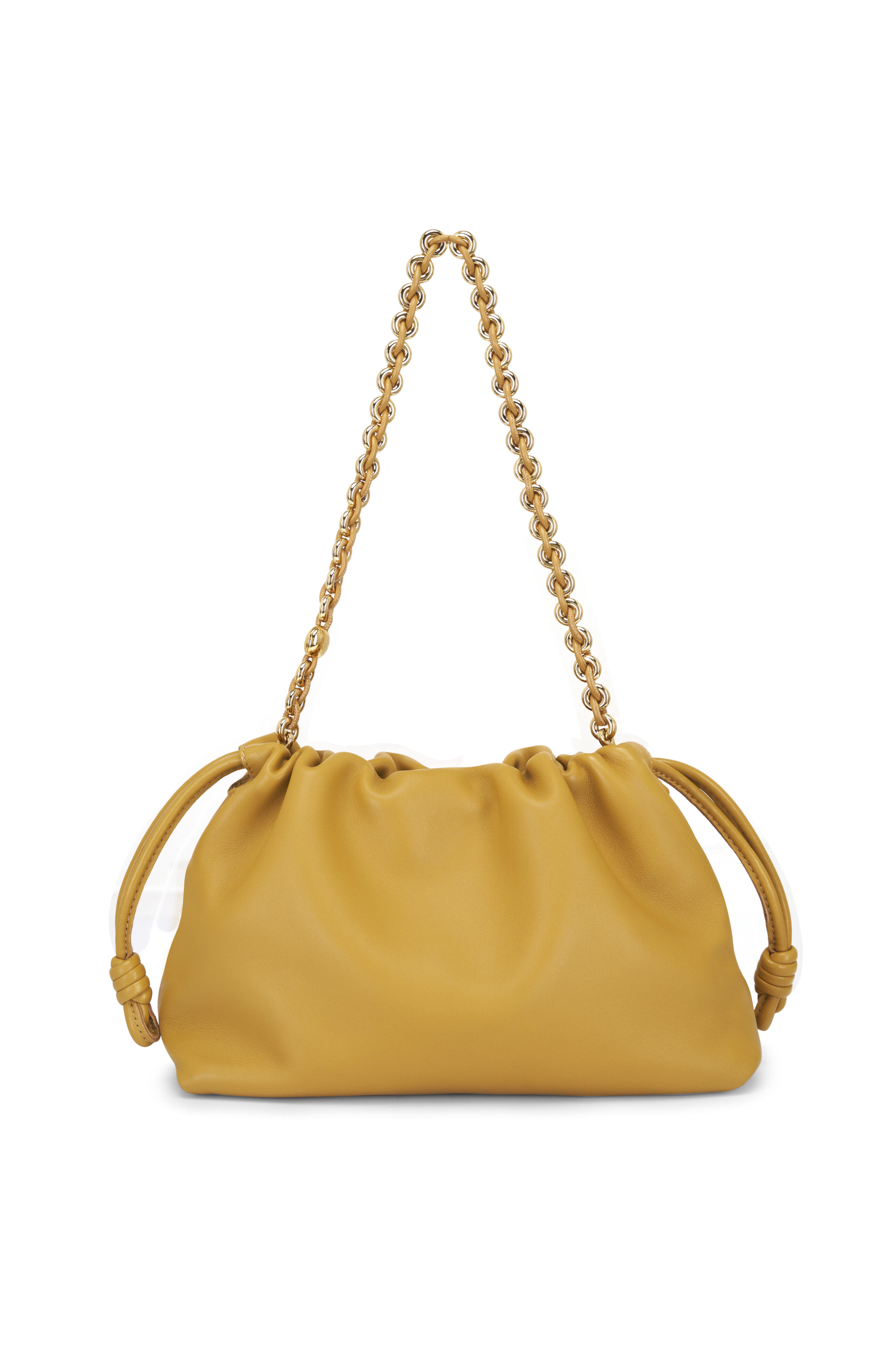 Loewe - Medium Flamenco Sahara Leather Clutch