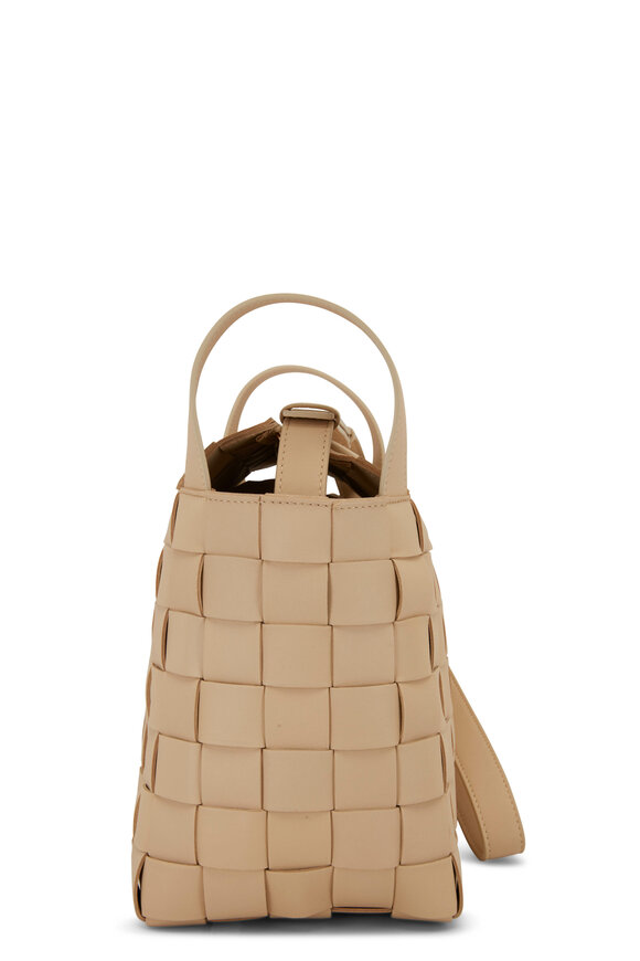 Bottega Veneta - Bowling Cassette Porridge Woven Medium Bag 