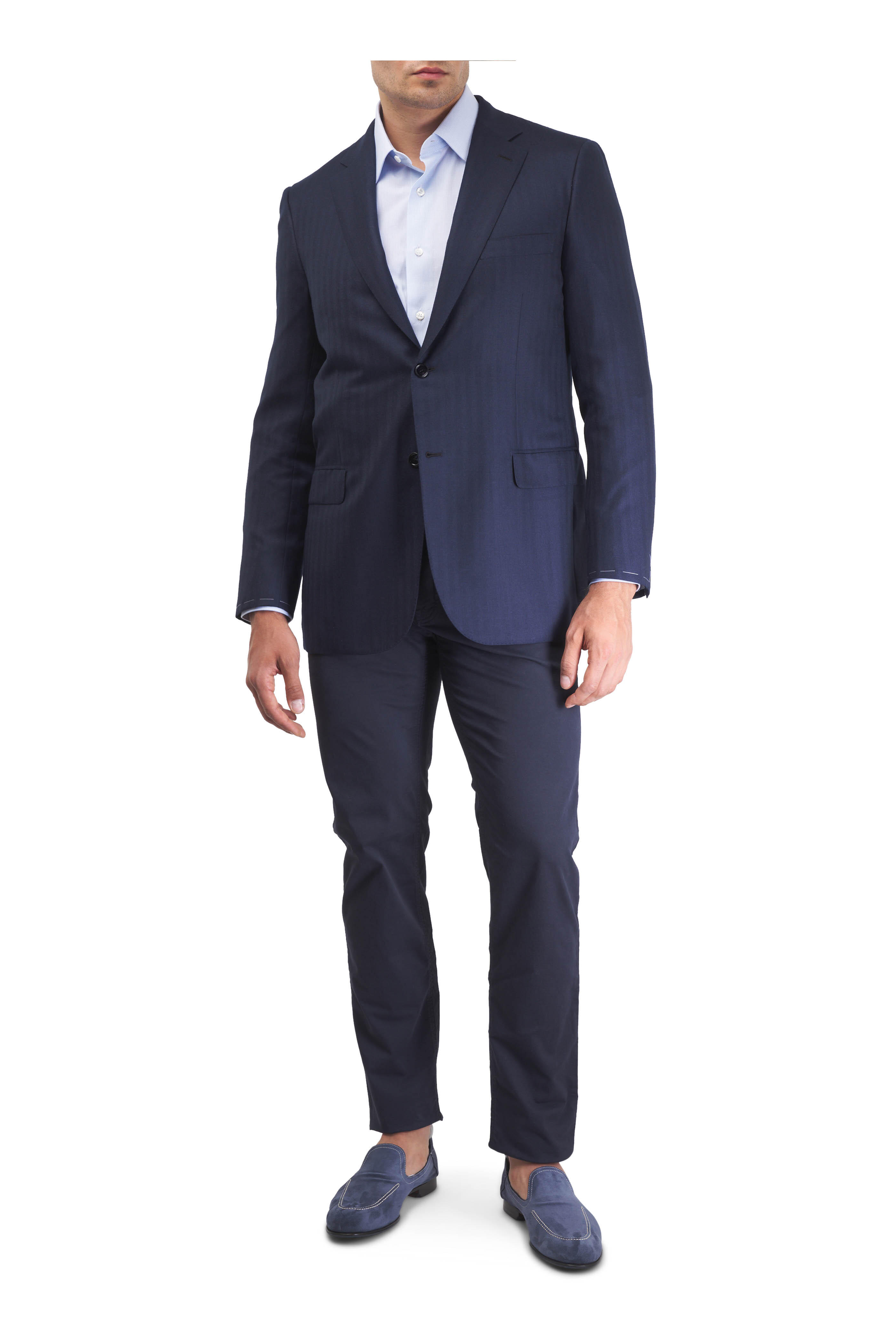 Di Bianco - Positano Denim Suede Loafer