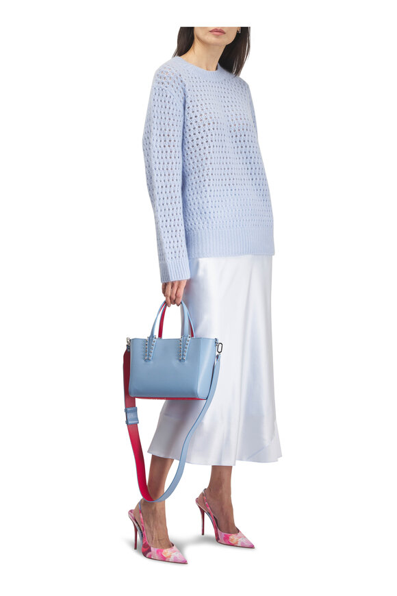 Dorothee Schumacher Blue Sense Of Shine Silk Skirt - view 2