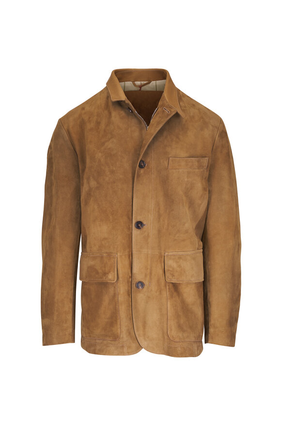 Loro Piana Roadster Suede Jacket