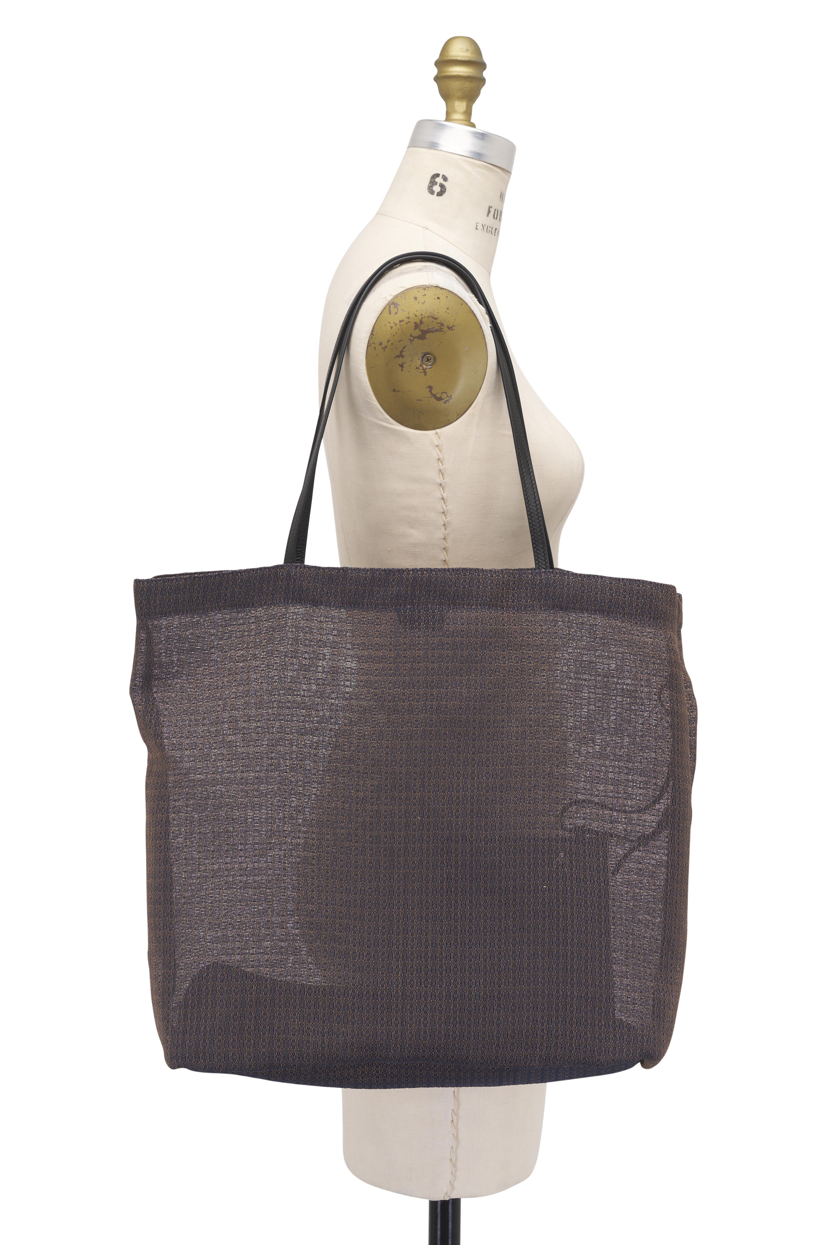 The Row - Barn Blue Mesh Tote | Mitchell Stores