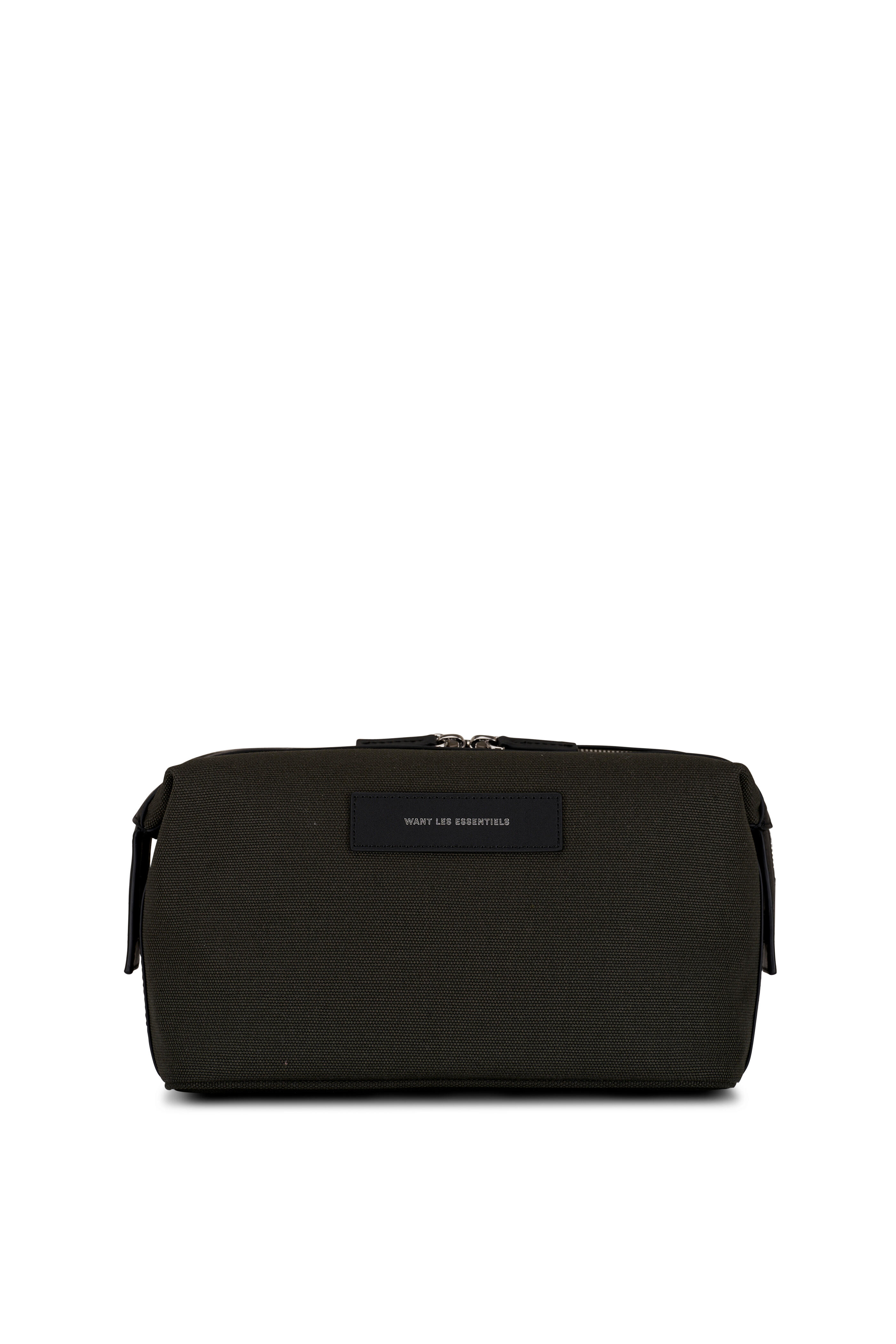 Want Les Essentiels - Dark Green Kenyatta 2.0 Nylon Dopp Kit