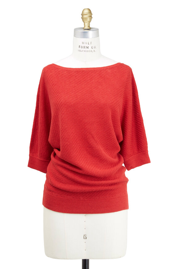 Ralph Lauren - Red Linen Sweater