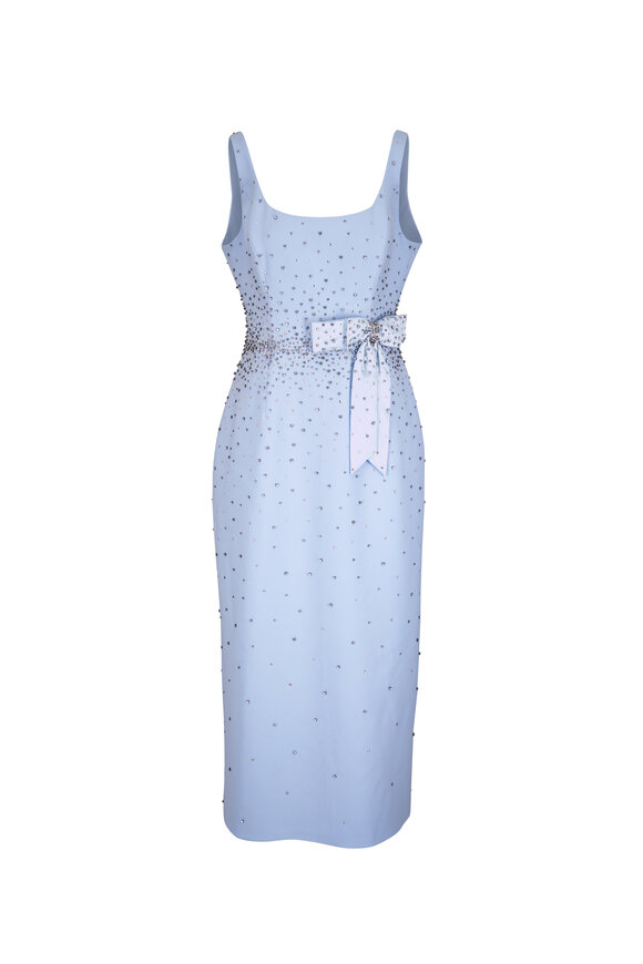 Roland Mouret - Navy Blue & Black Lace Strapless Dress