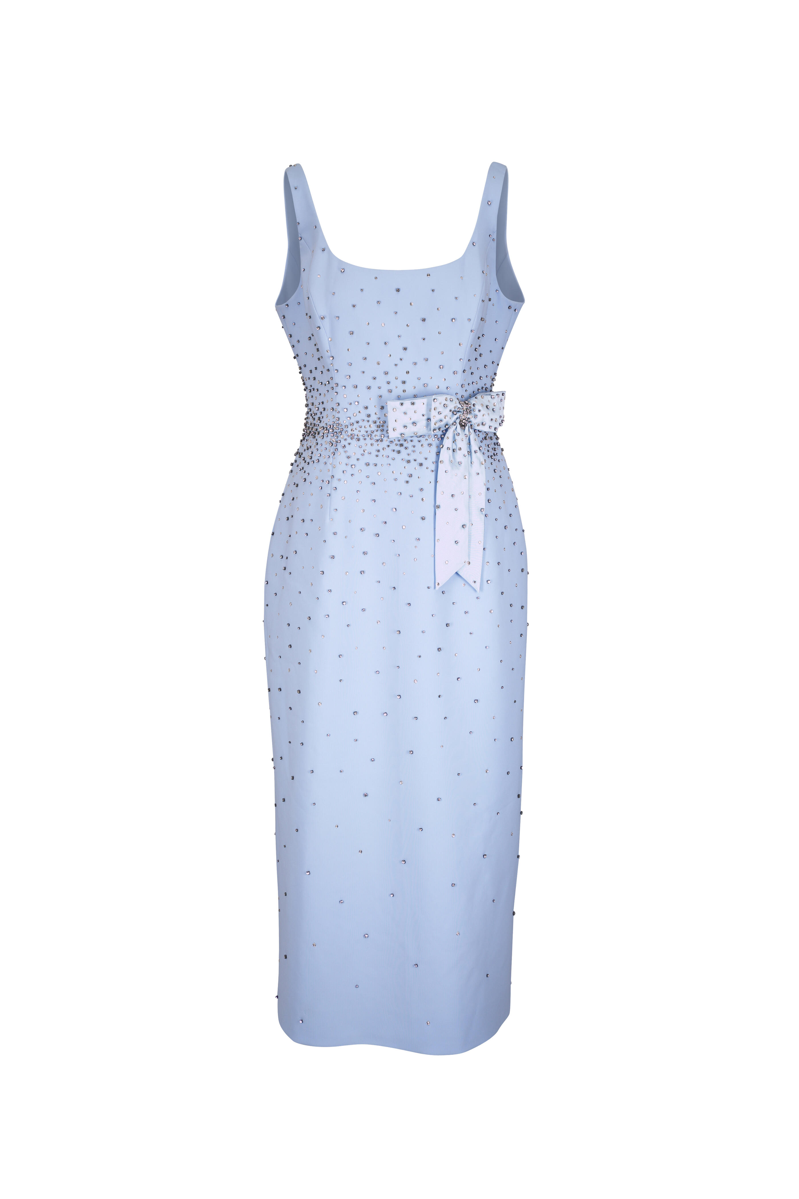 Carolina Herrera - Celestial Crystal Embellished Midi Dress