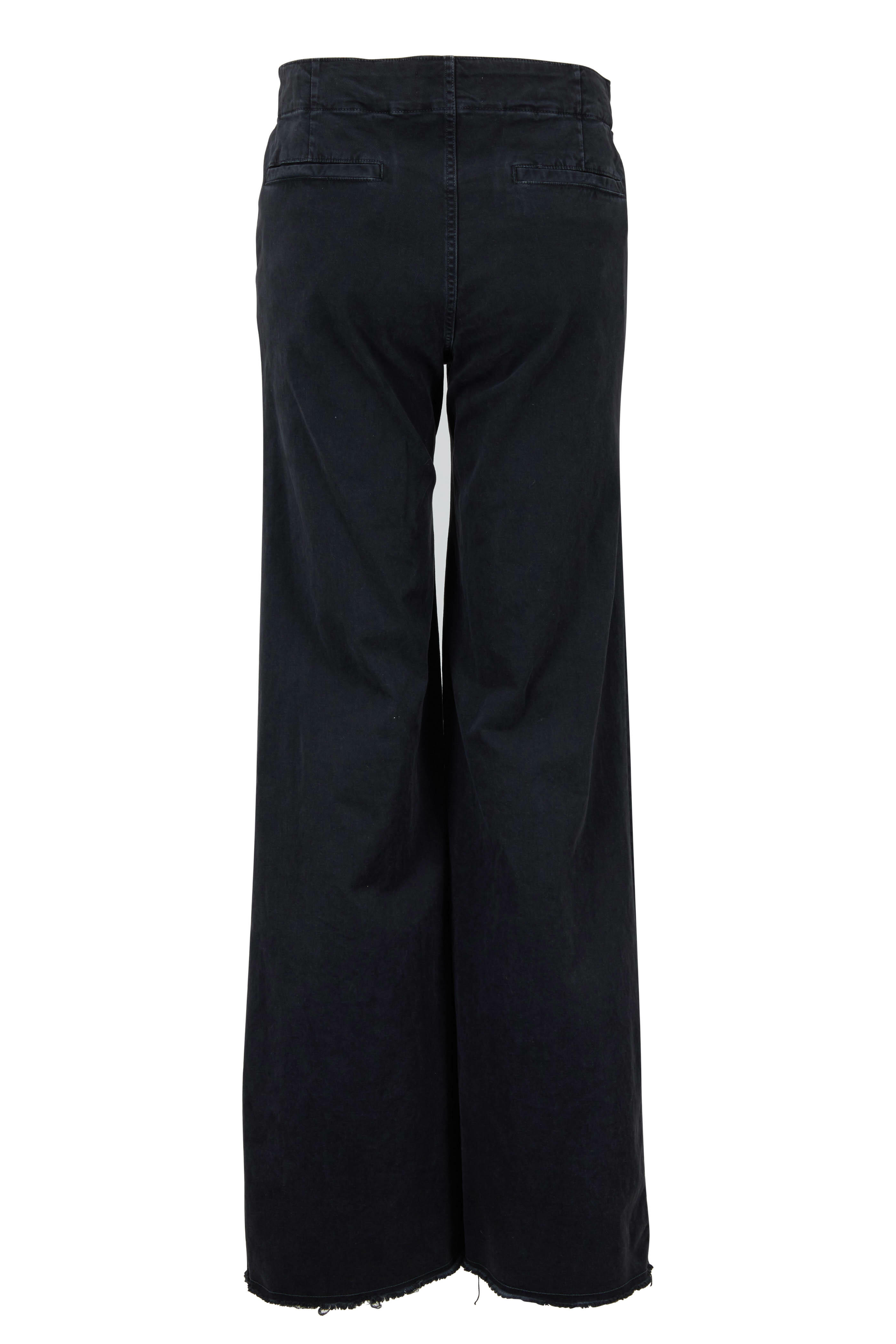 Lennon Linen Pants in Black