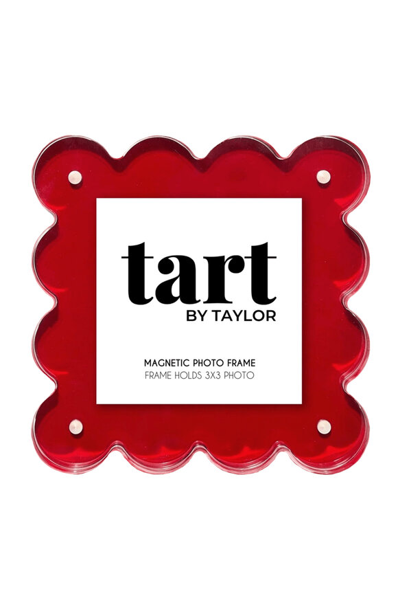 Tart By Taylor Mini Red Acrylic Picture Frame