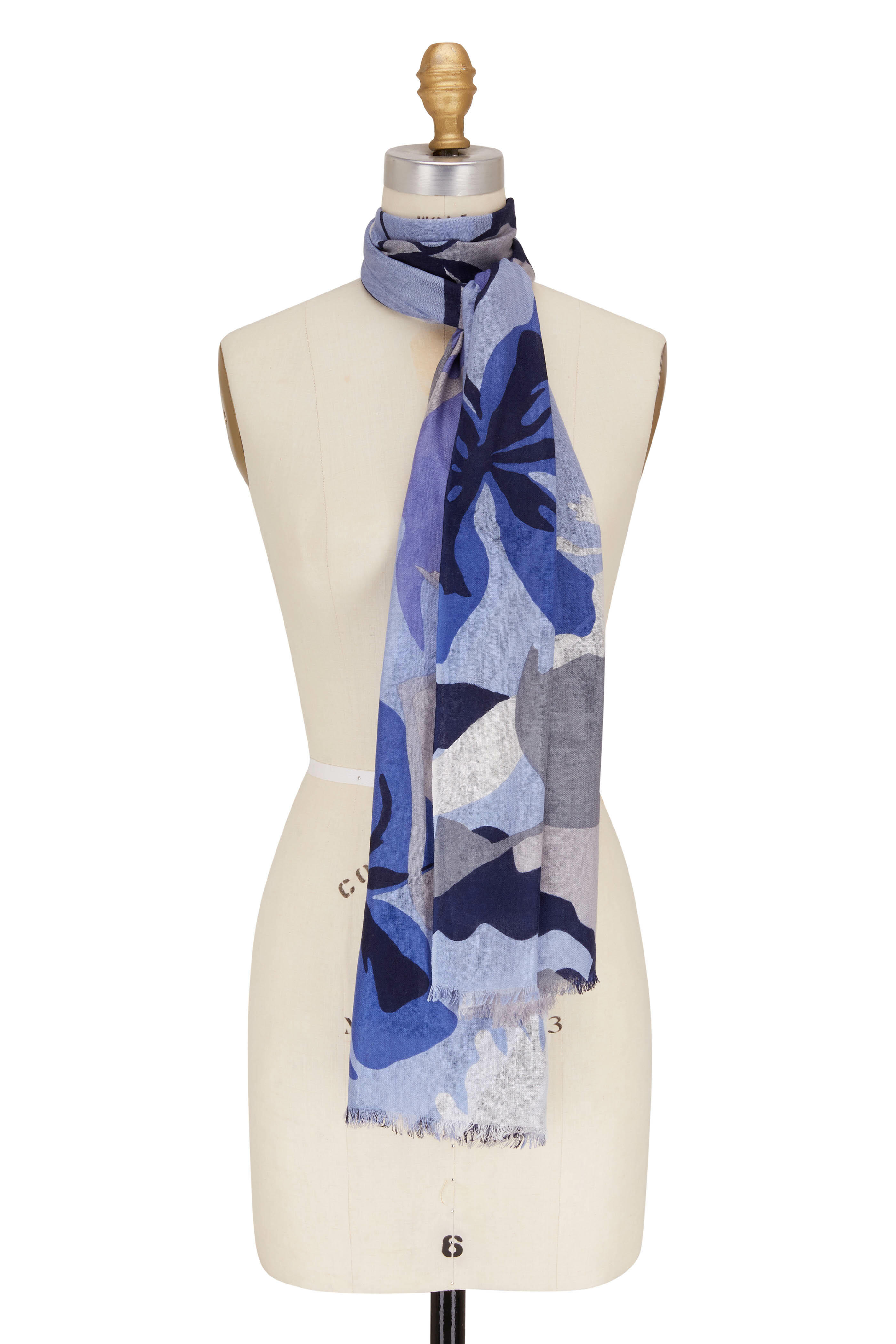 Kinross - Peri Multicolor St. Barth's Scarf | Mitchell Stores