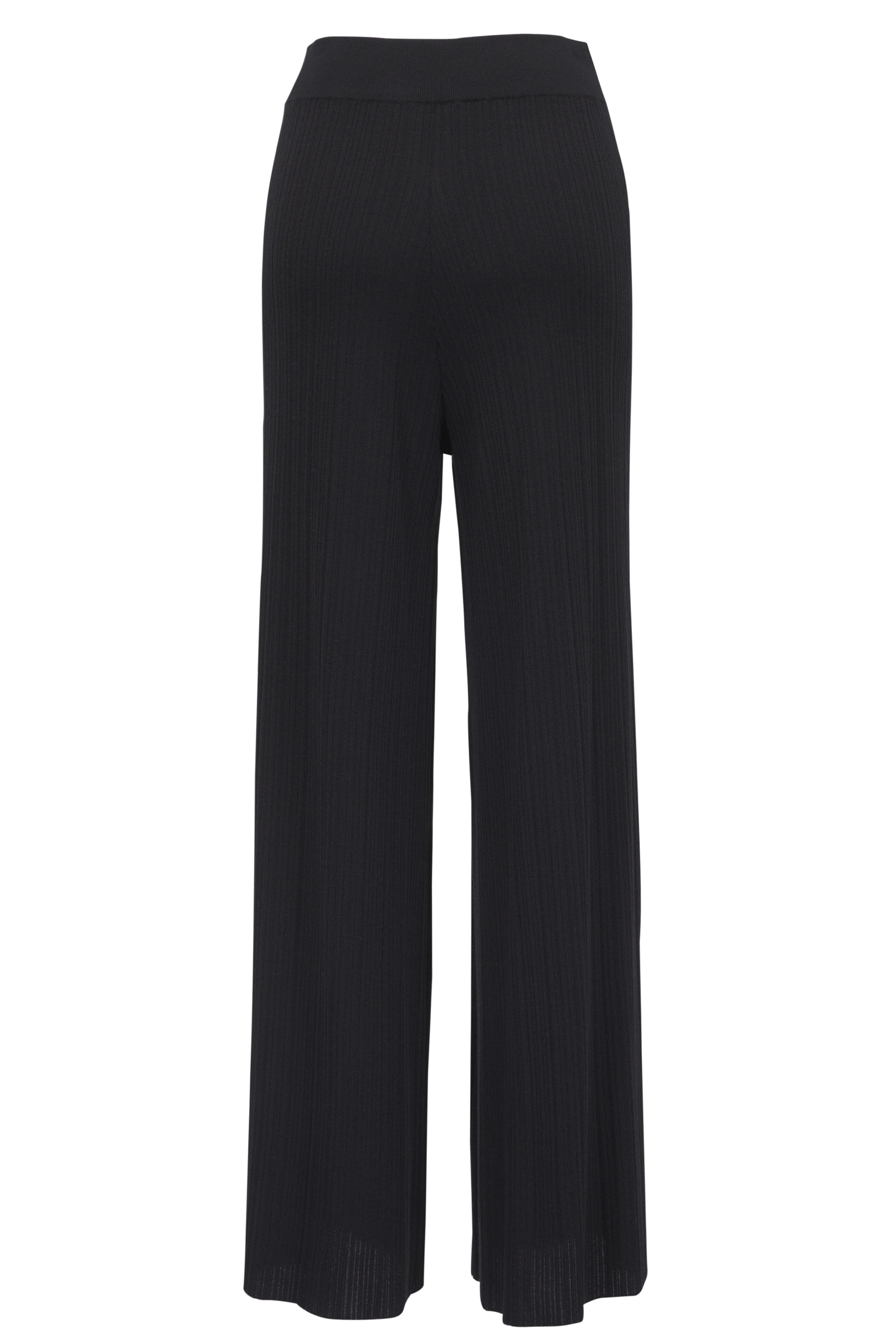 Agnona - Black Microplissé Pant