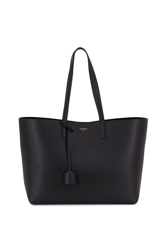 Saint Laurent - Black YSL Rive Gauche Tote Bag | Mitchell Stores