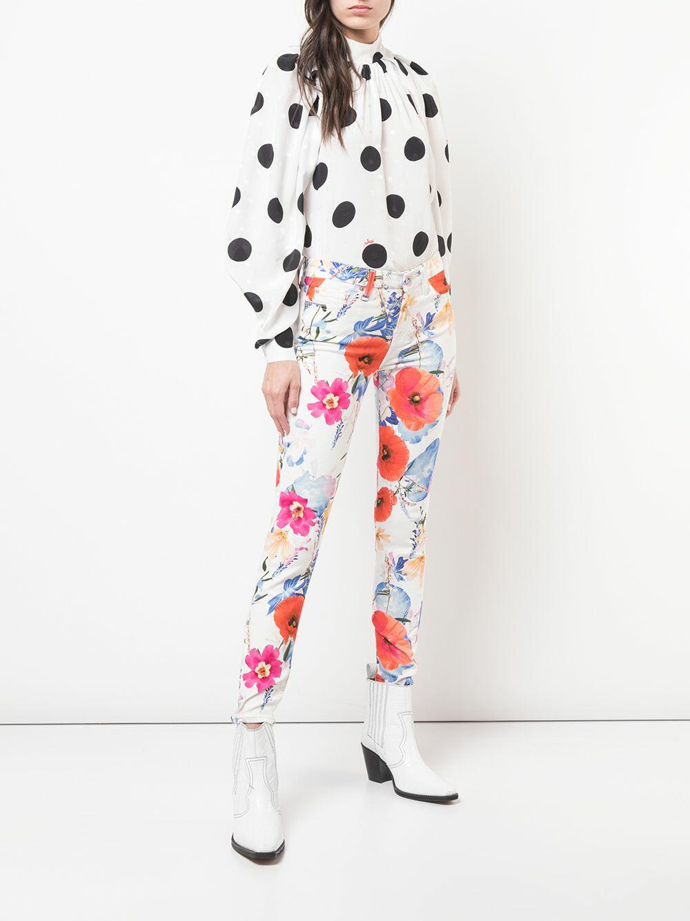 7 For All Mankind - Seaside Poppy Ankle Jean