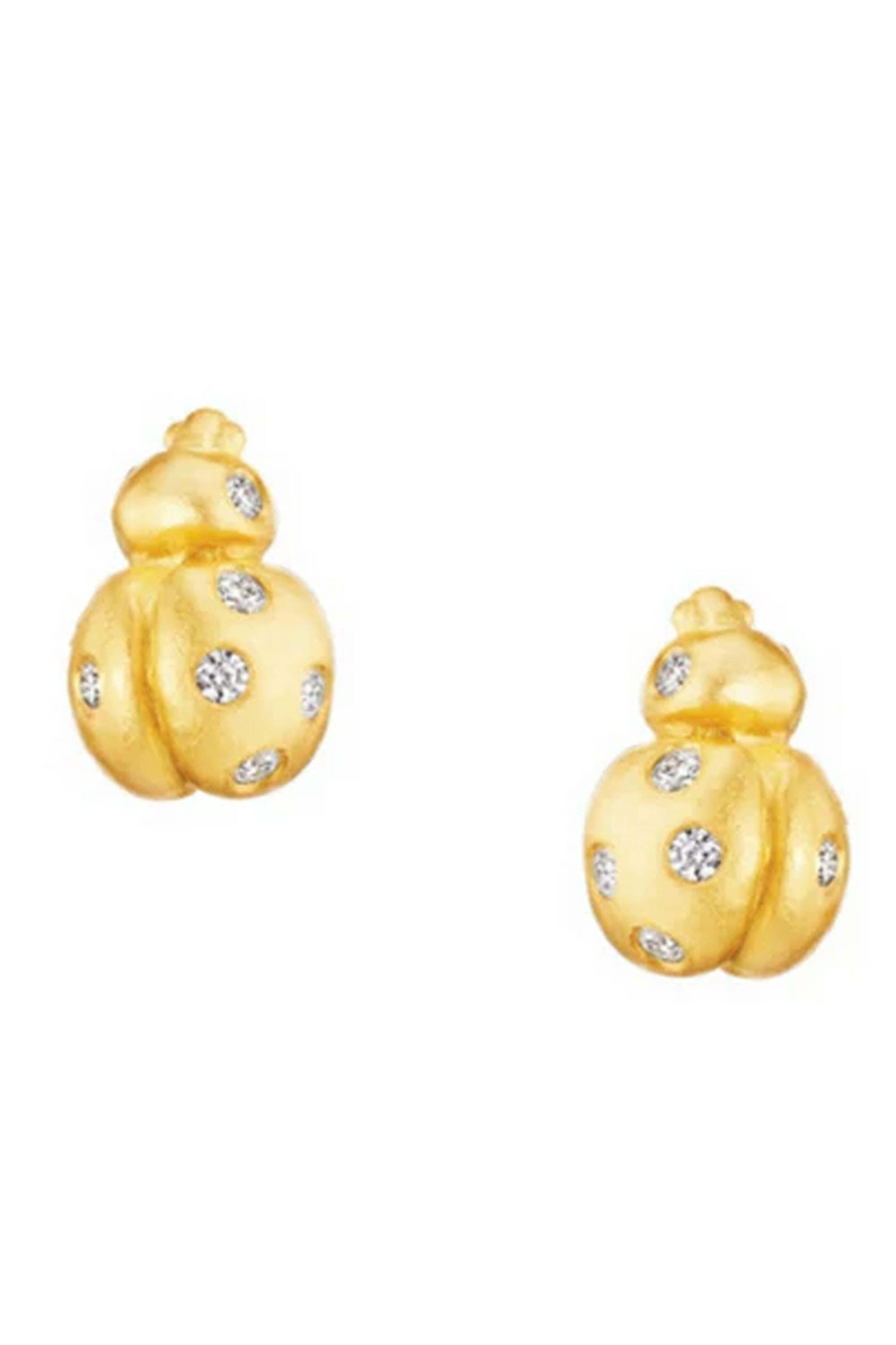 Susan Gordon Jewelry - Lady Bug Stud Earrings