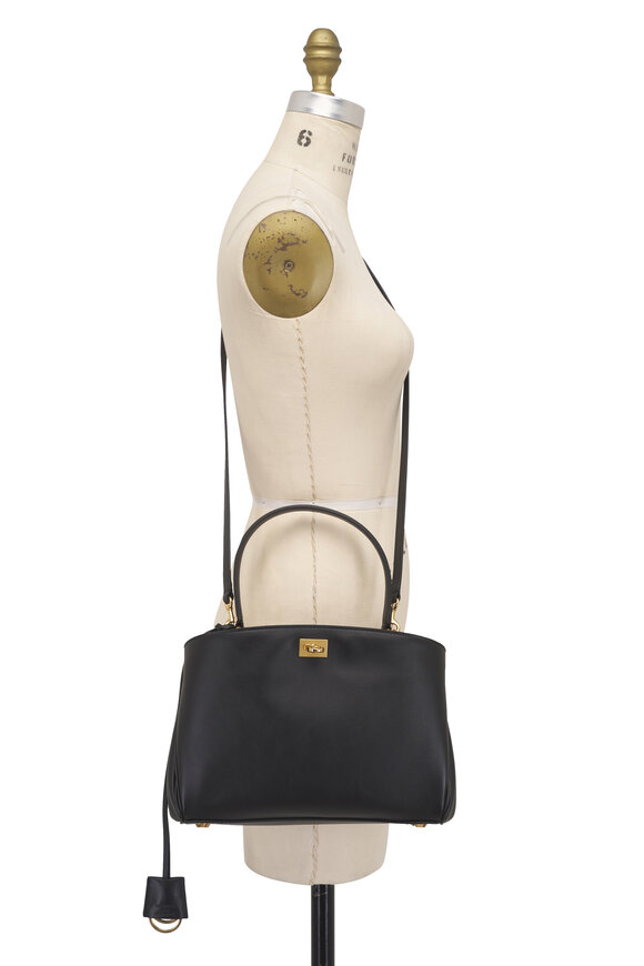 Balenciaga Small Rodeo Black Leather Top Handle Bag - view 8