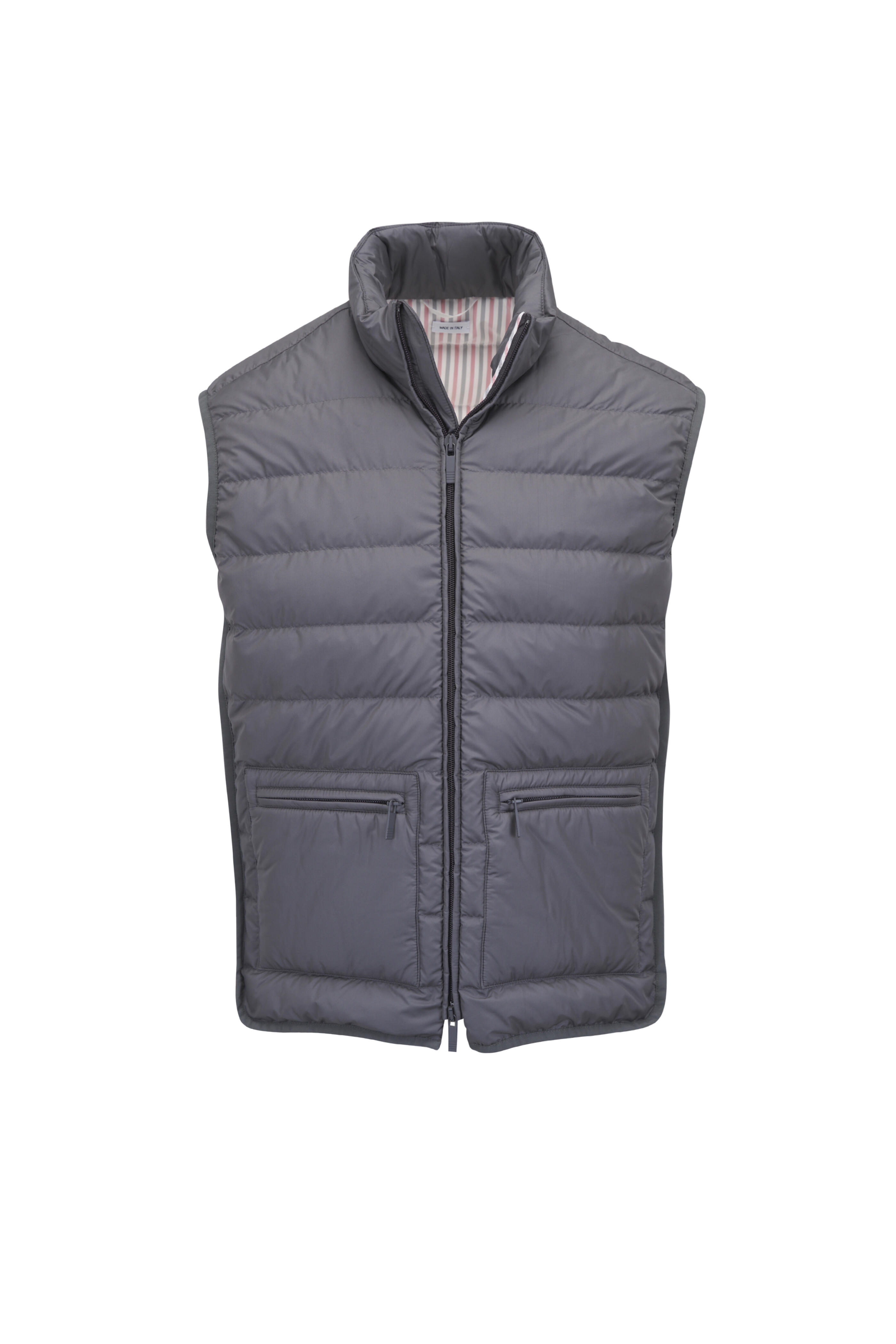 Thom Browne - Ultra Light Dark Gray Down Vest