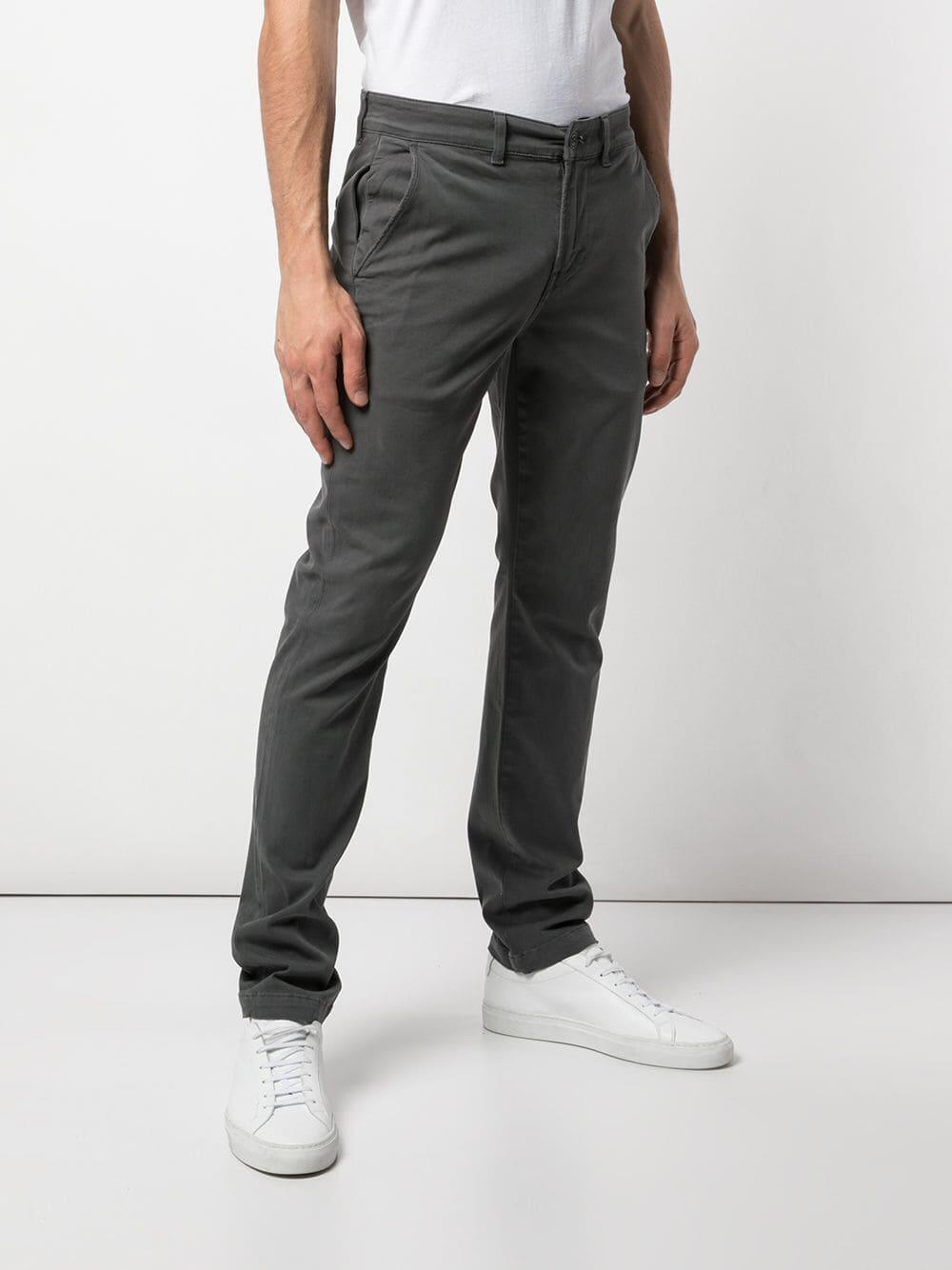 Hudson - Classic Asphalt Slim Straight Chino Pant