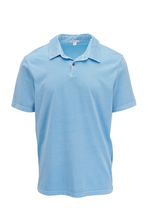 James Perse - Revised Standard Marina Blue Polo