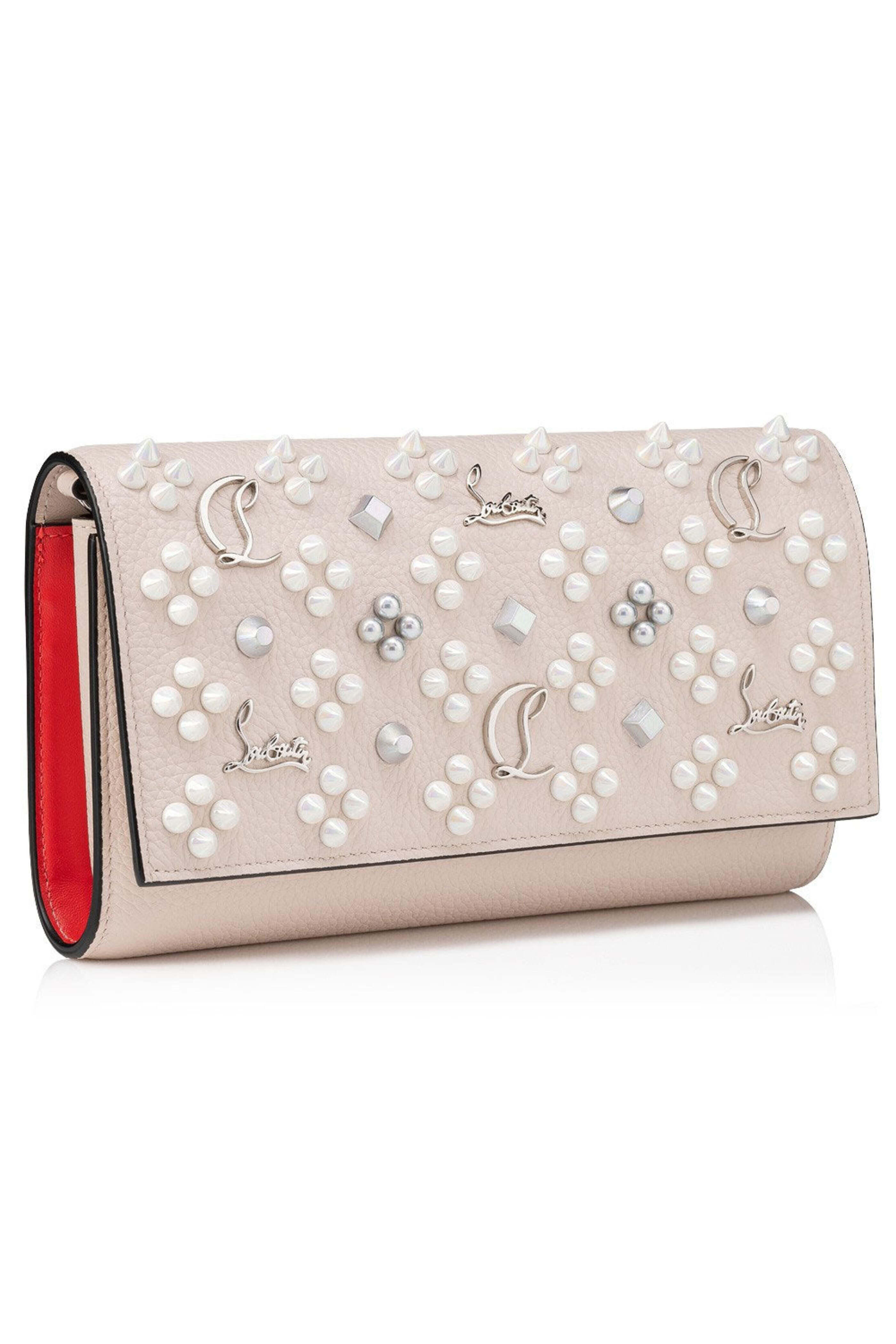 Christian Louboutin - Paloma Wallet on a Chain in Leche