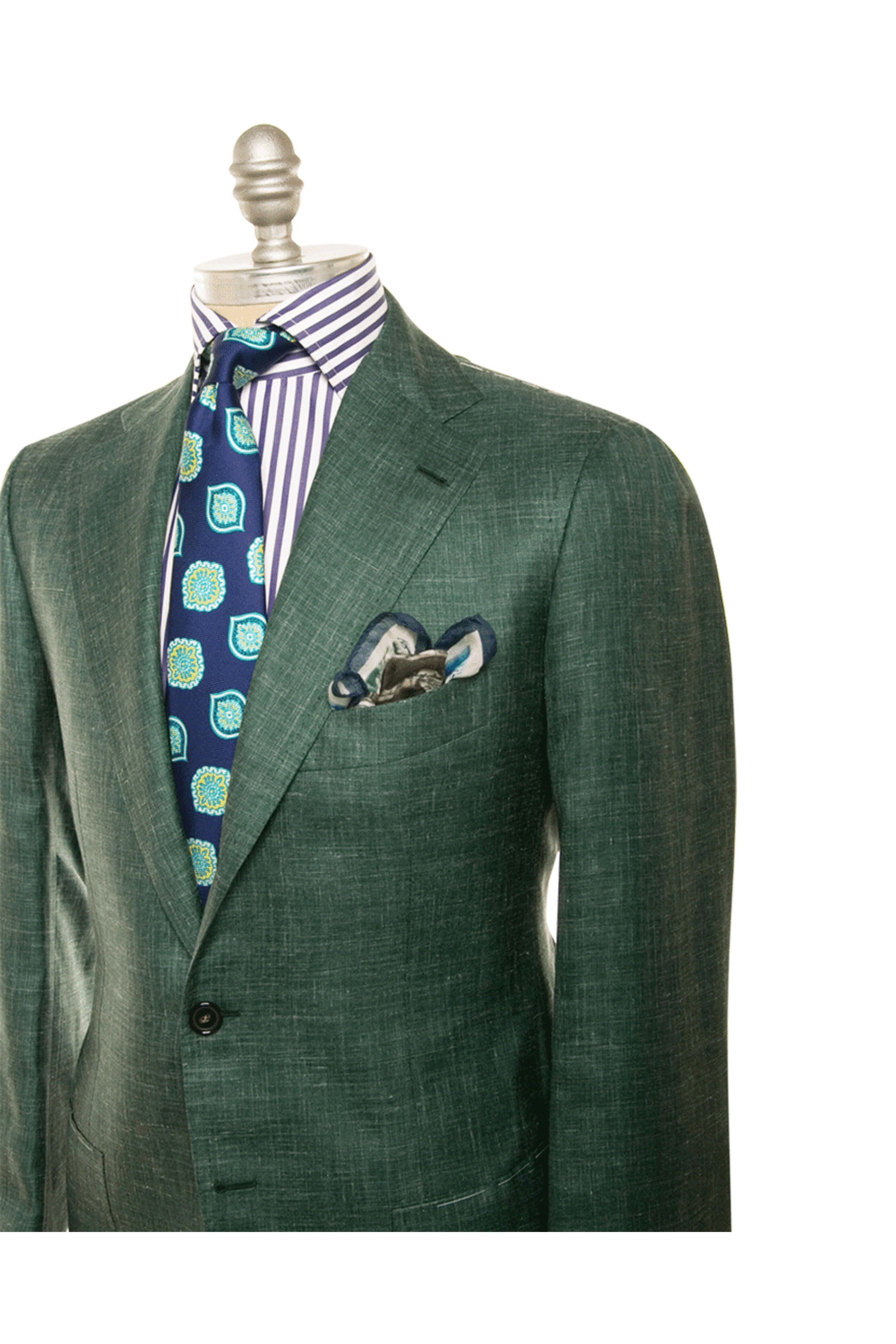 Cesare Attolini - Emerald Melange Sportcoat