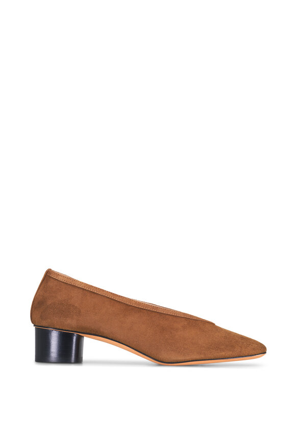 Le Monde Béryl Luna Mocha Suede Pump, 50mm - view 2