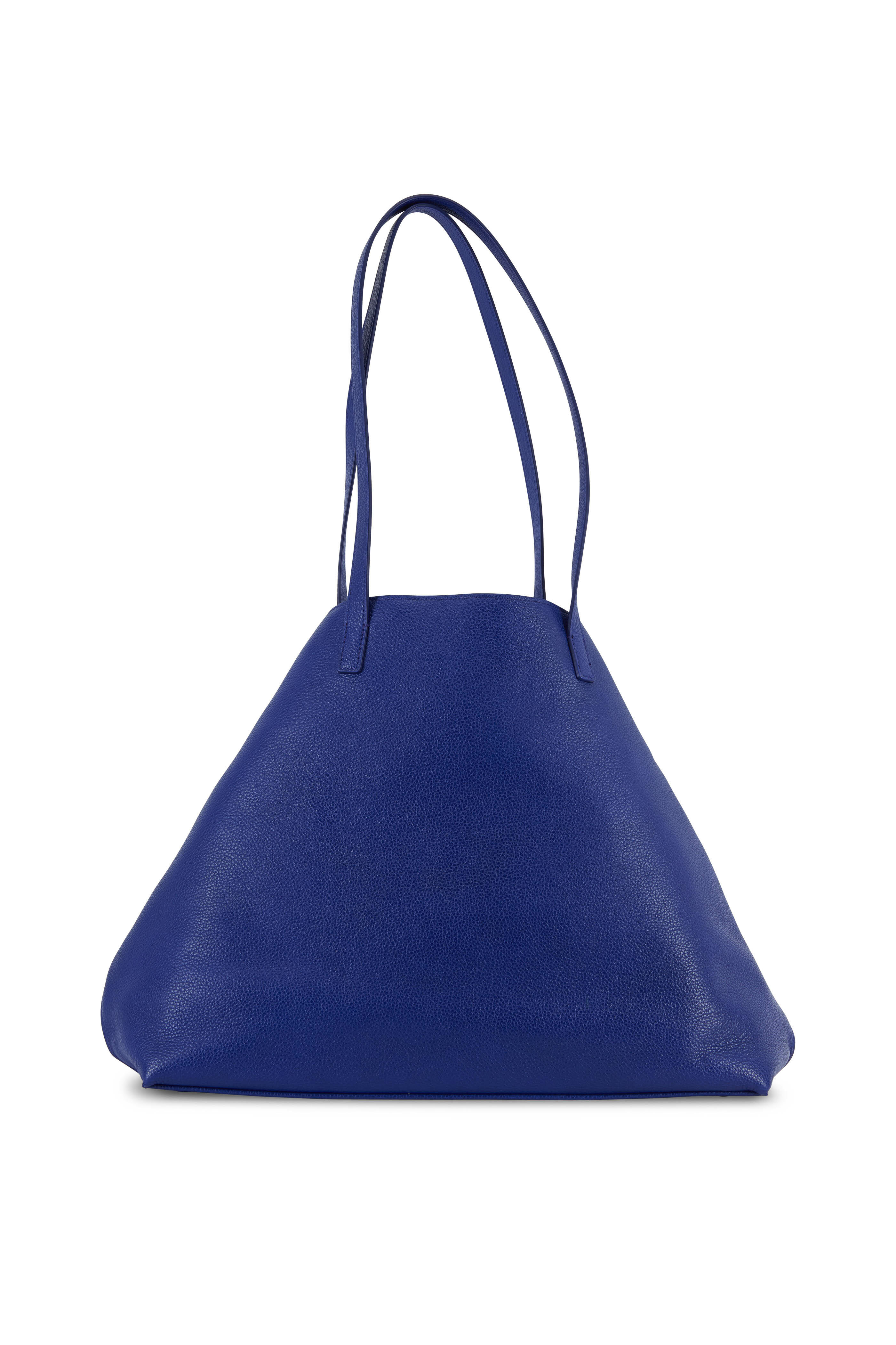Akris - AI Cobalt Leather Medium Shoulder Bag
