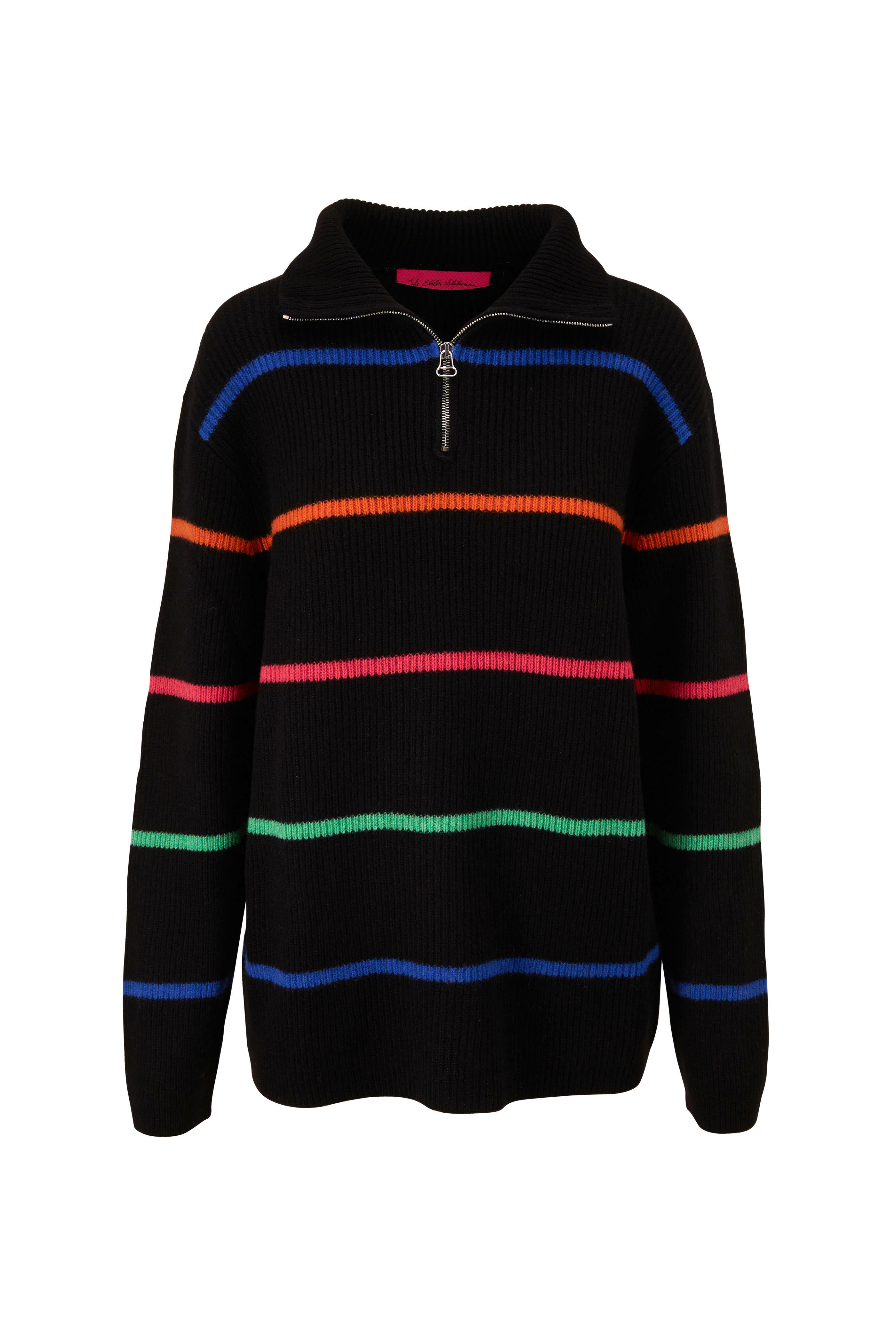 トップス The Elder Statesman THE ELDER STATESMAN | PAINTED FLORAL SIMPLE CREW