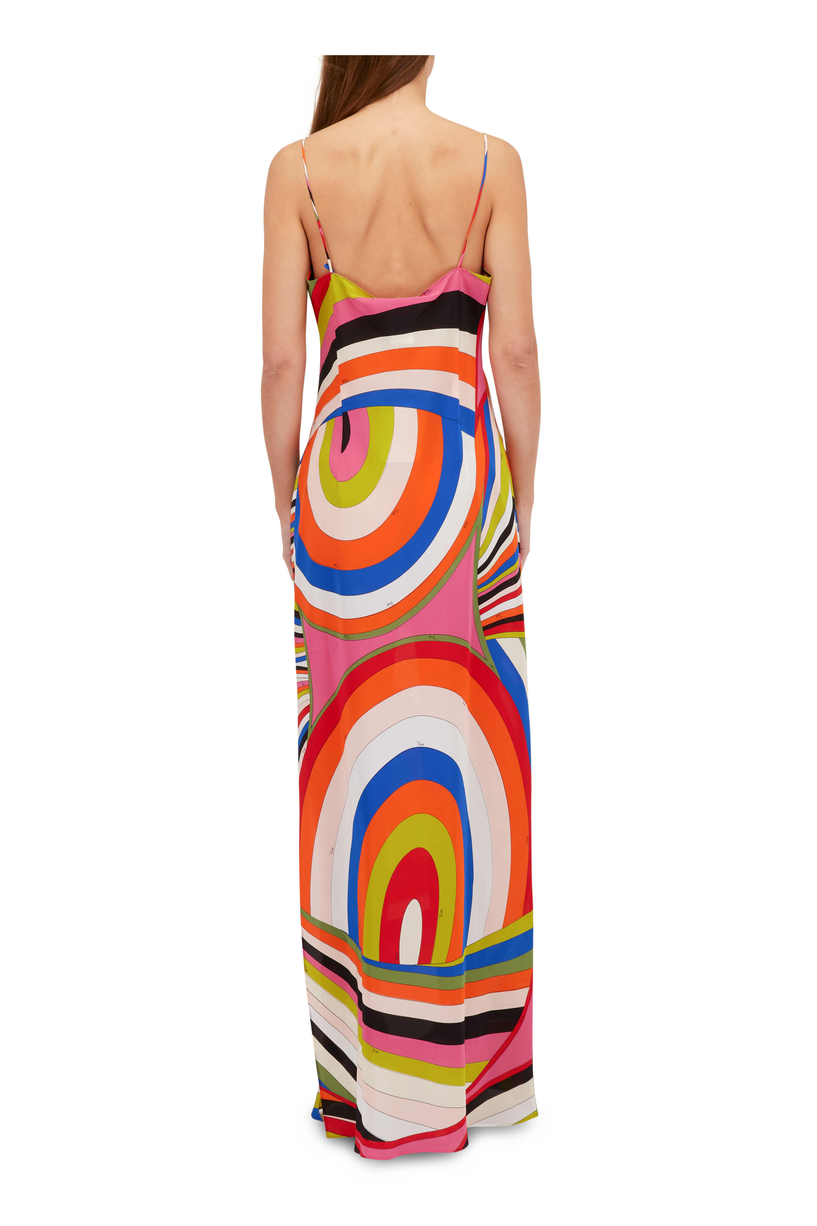 Level Pelleq Shirring Striped Dress | eBay