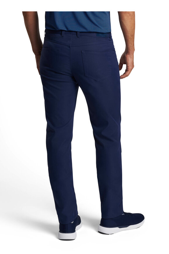 Peter Millar Navy Five Pocket Performance Pant - view 3