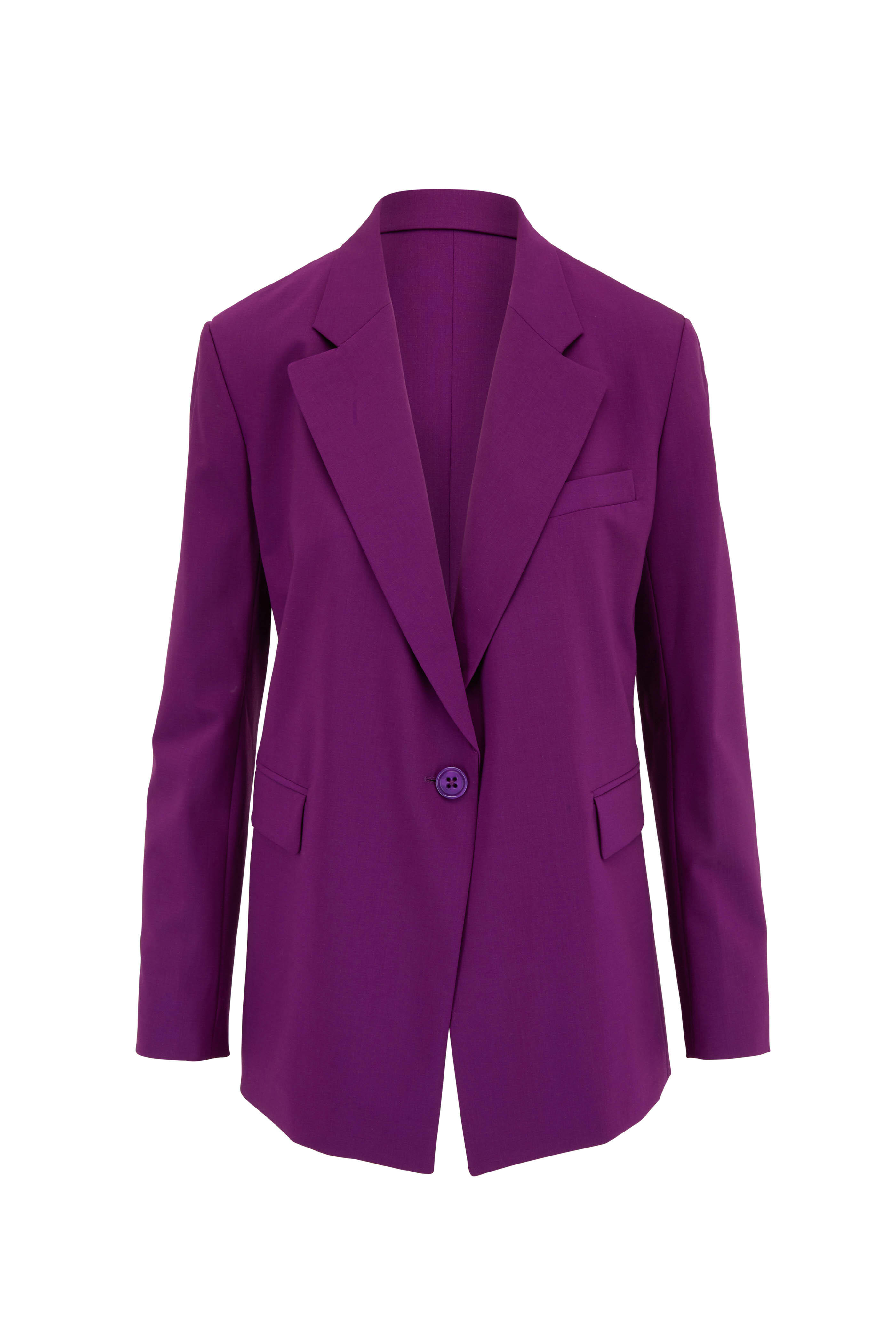 Dorothee Schumacher - Purple Twisted Lightness Jacket