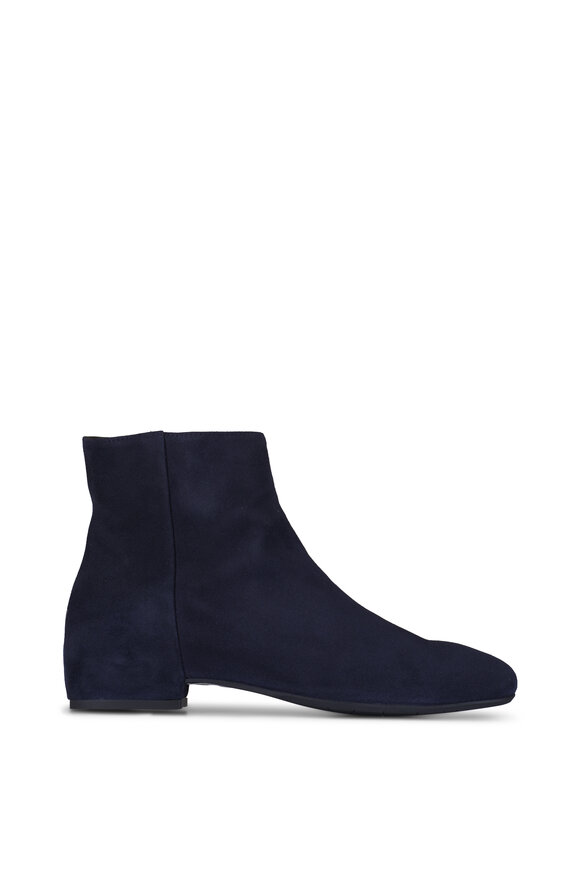 Aquatalia Ulyssa Navy Suede Bootie - view 2