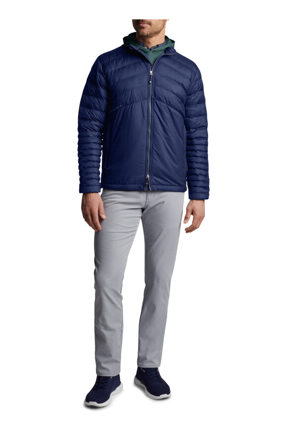 Peter Millar - All Course Navy Quilted Jacket