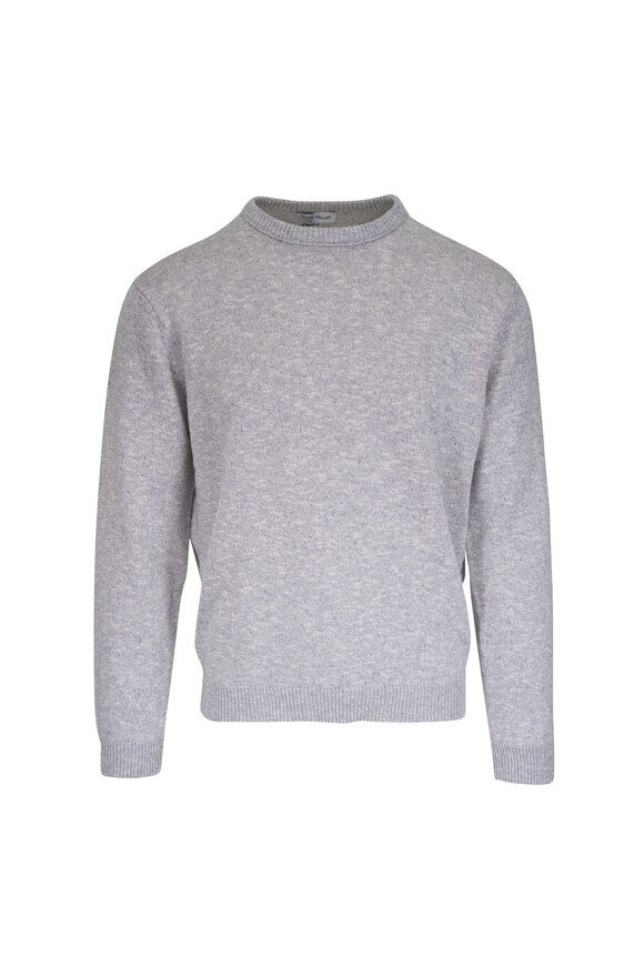 Peter Millar Montauk Gale Gray Crewneck Sweater