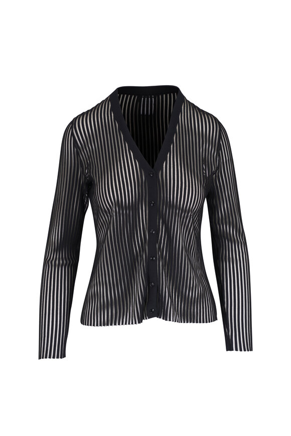 ジャケット BOTTEGA VENETA Black Wool Blend Cardigan WOOL CARDIGAN – Suit Negozi Row