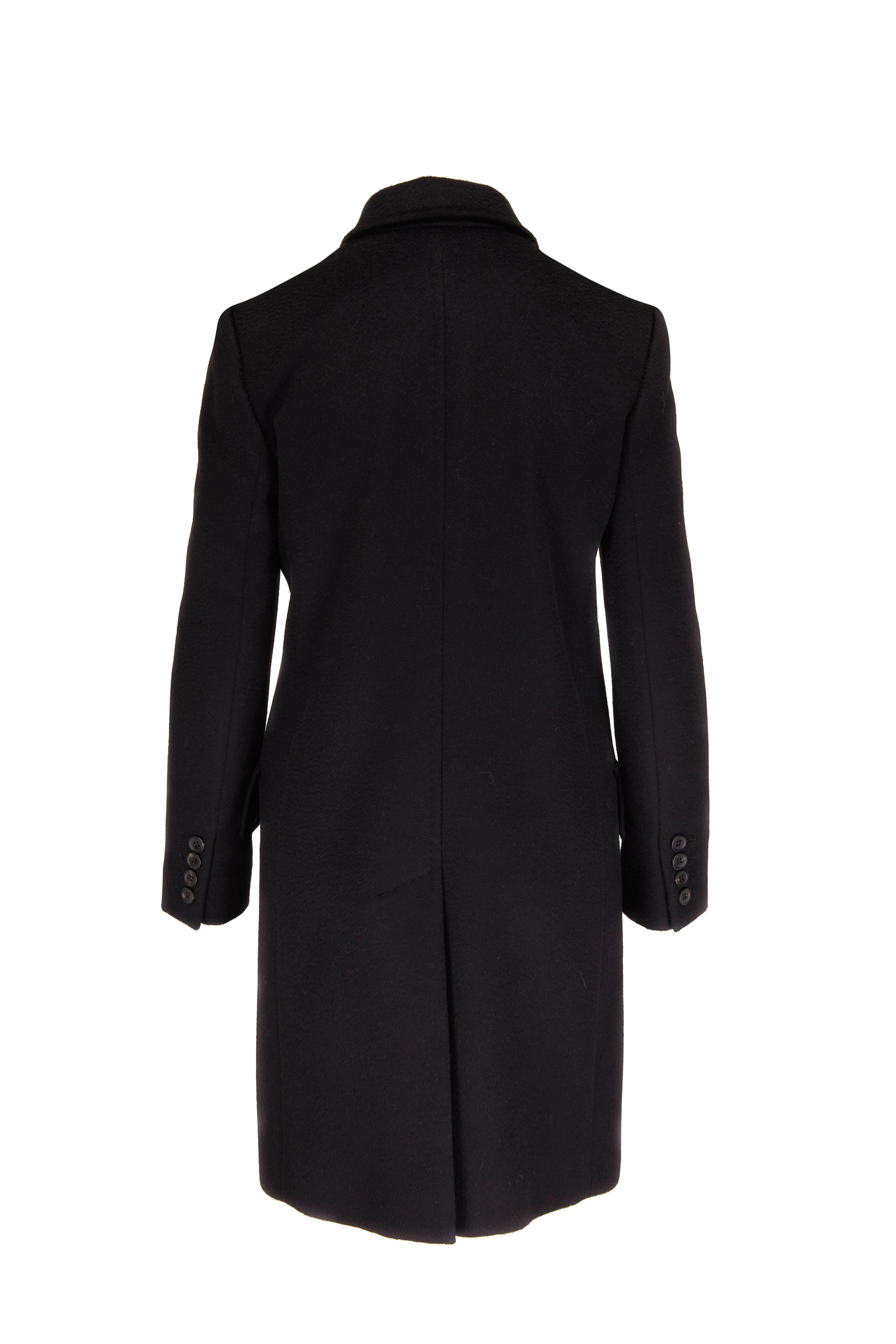 Max Mara - Sponda Black Camel Wool Coat | Mitchell Stores