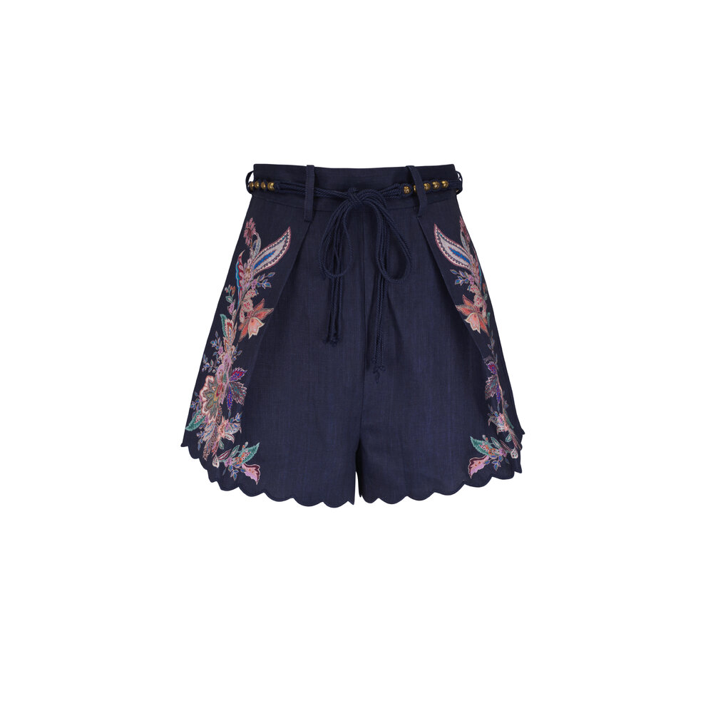 パンツ ZIMMERMANN RHIANNON PANTS Rhiannon Metallic Harem Pant Black Online | Zimmermann
