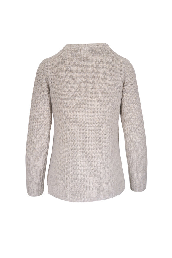 Vince - Biscuit Donegal Cashmere Tunic Sweater