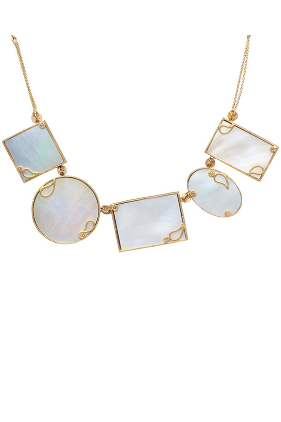 Coomi Thewa 5 Pendant Necklace - view 2