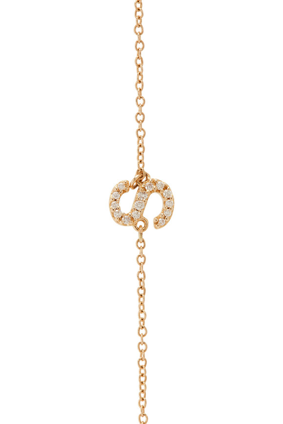 Cairo - Yellow Gold "S" Bracelet