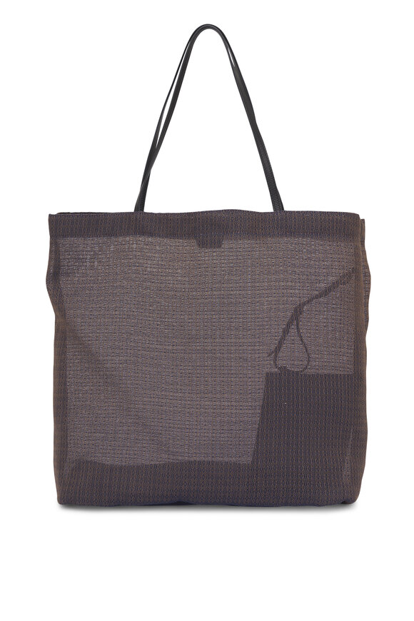 Prada - Black Nylon Zip Tote Bag | Mitchell Stores